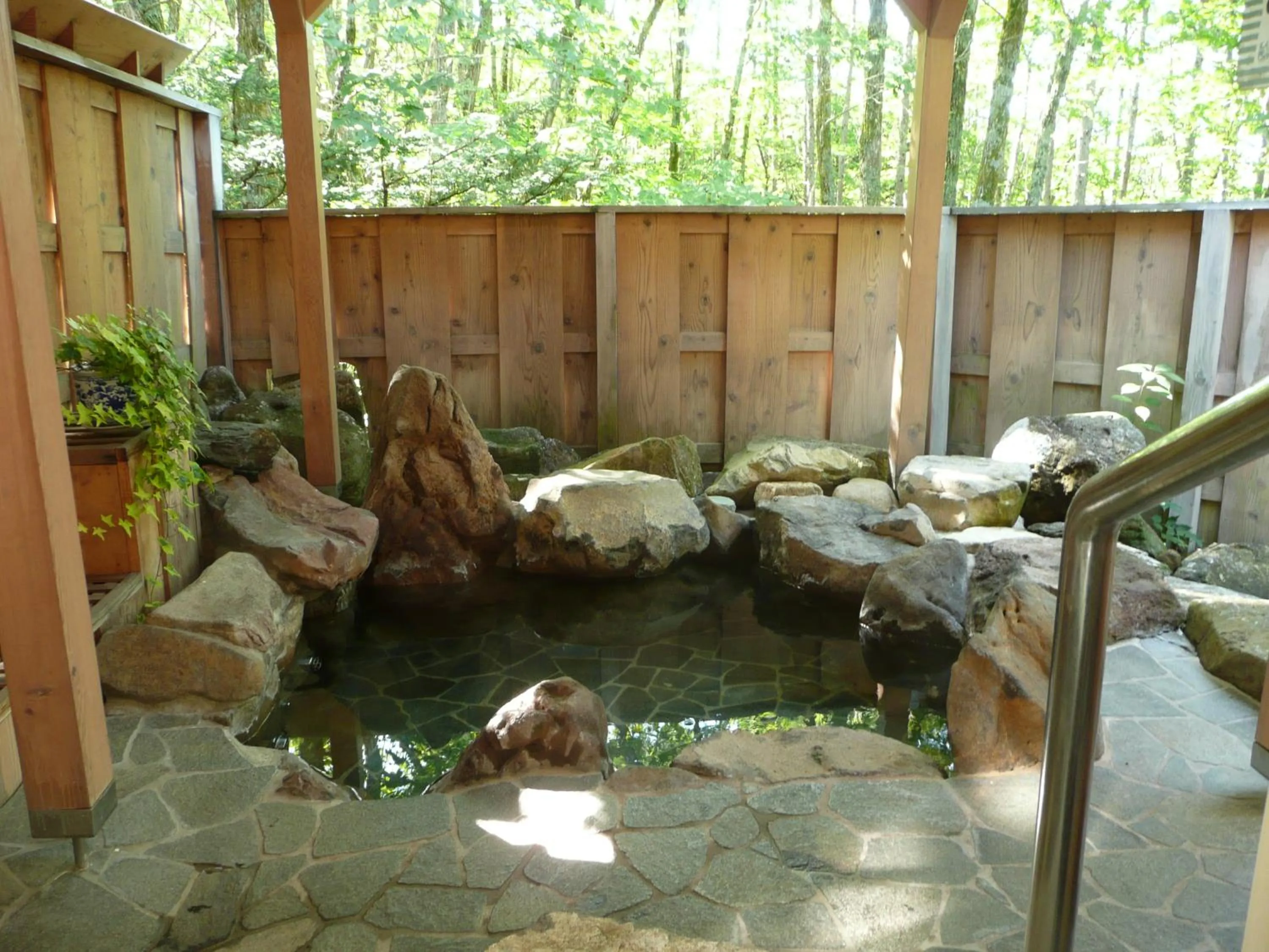 Hot Spring Bath in Shikino Yado Subaru