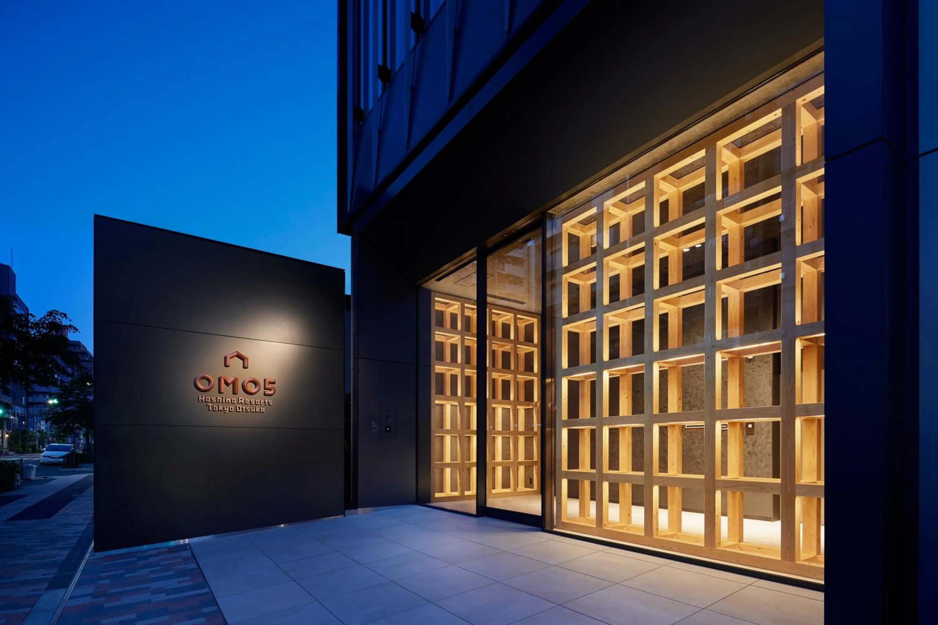 Facade/entrance in OMO5 Tokyo Otsuka by Hoshino Resorts