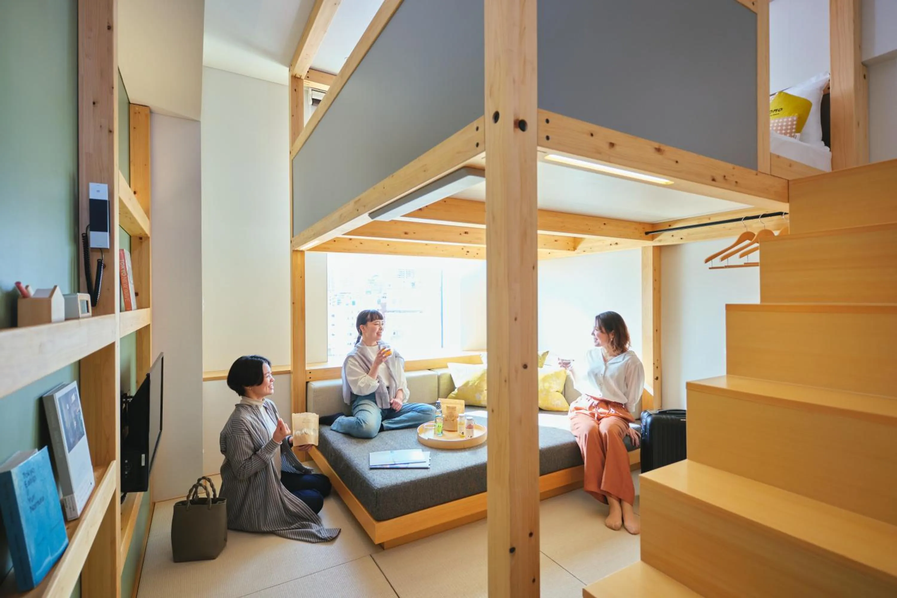 People in OMO5 Tokyo Otsuka by Hoshino Resorts