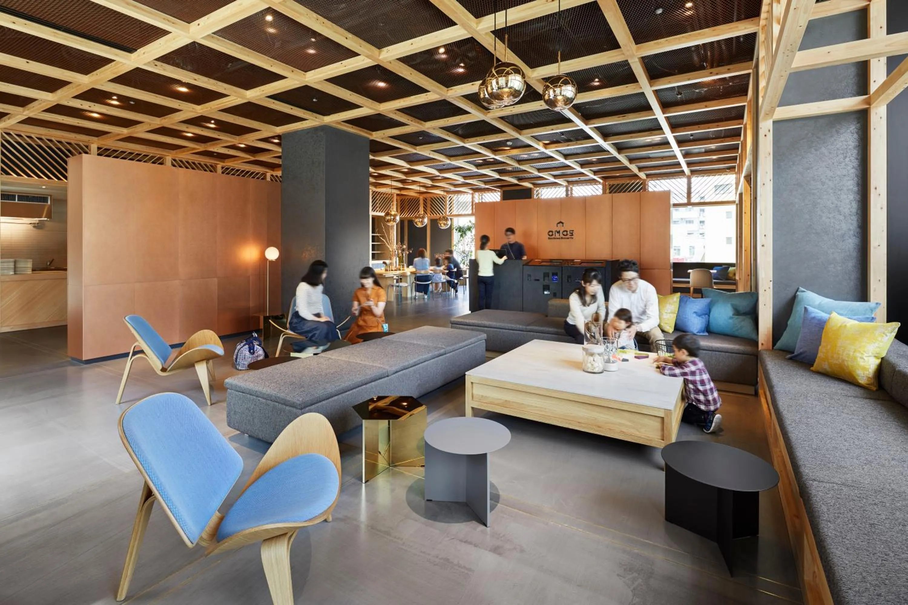 Lounge or bar in OMO5 Tokyo Otsuka by Hoshino Resorts