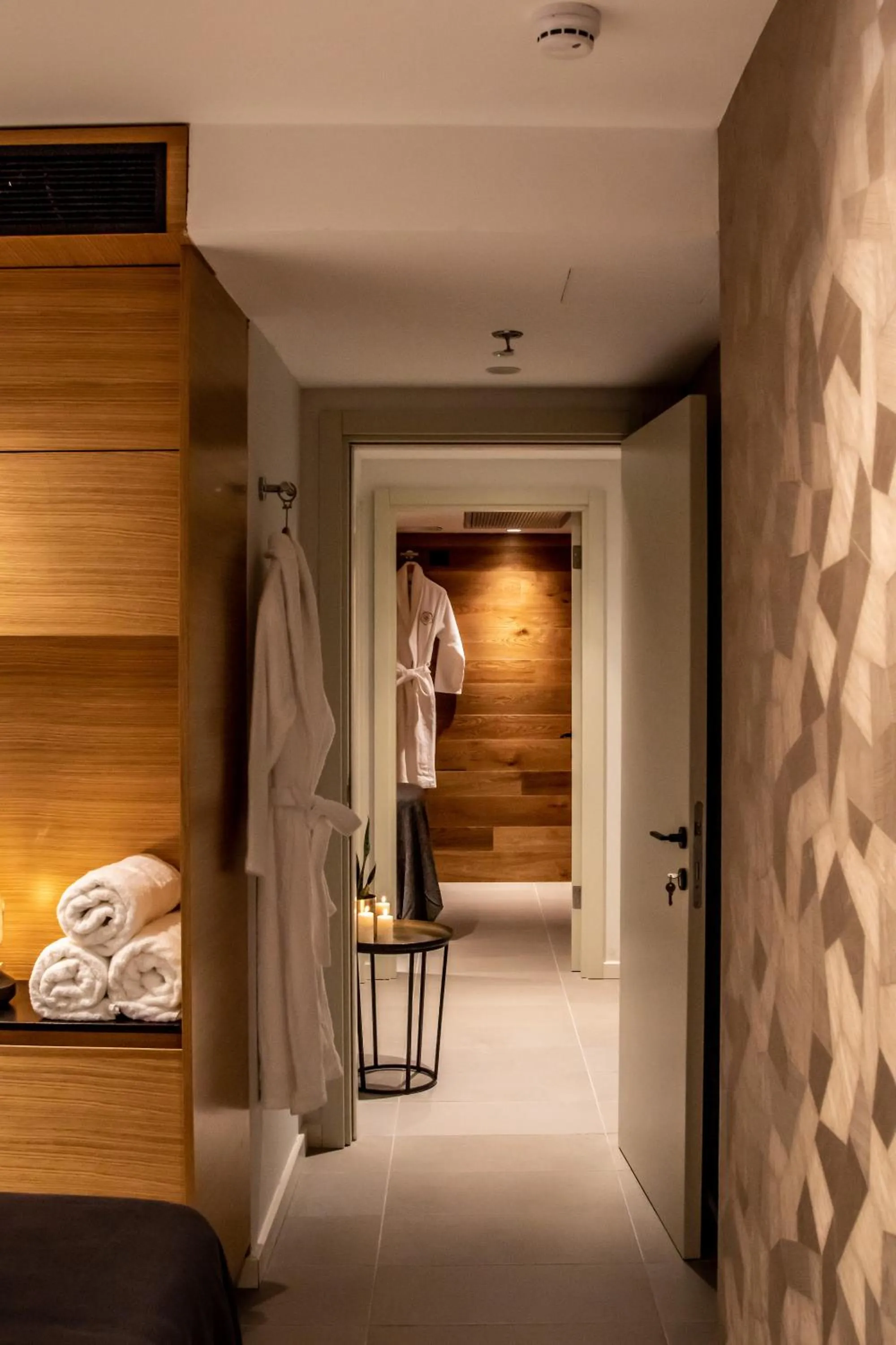 Bed in Golden Crown Hotel