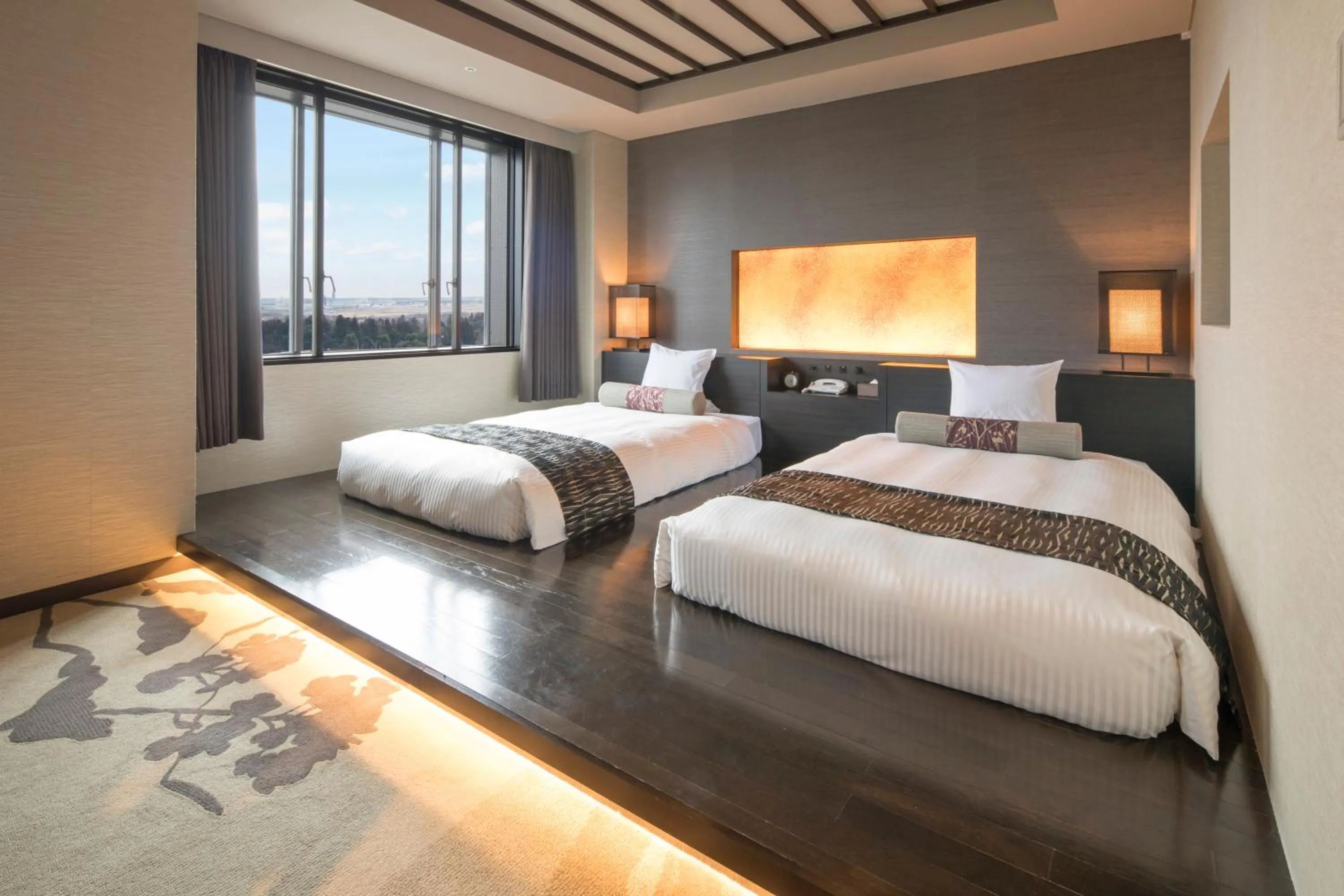 Photo of the whole room, Bed in HOTEL MYSTAYS PREMIER Narita