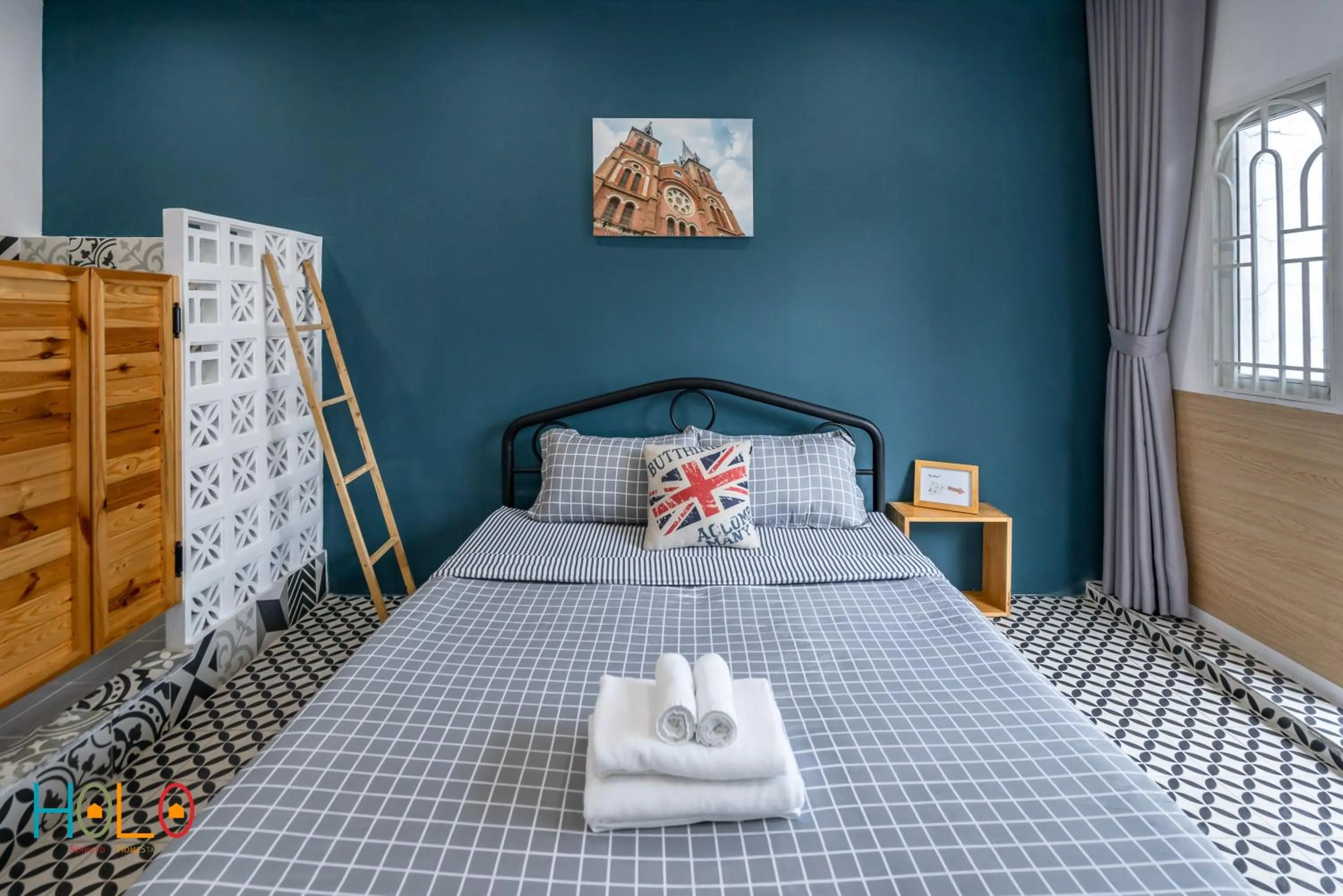 Bed in HoLo Fairy House Saigon - Serviced Homestay