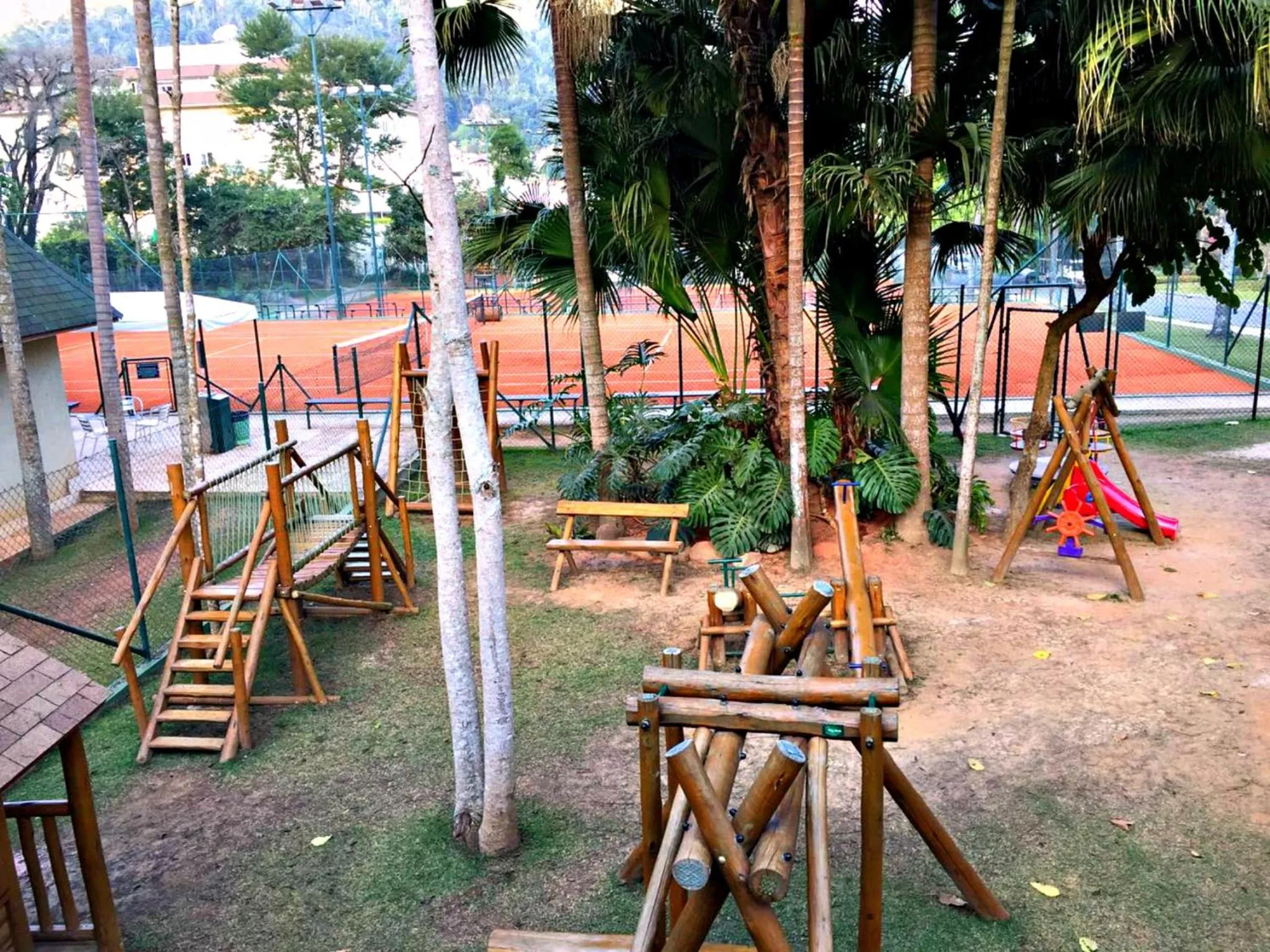 Children play ground in Hotel Granja Brasil Resort