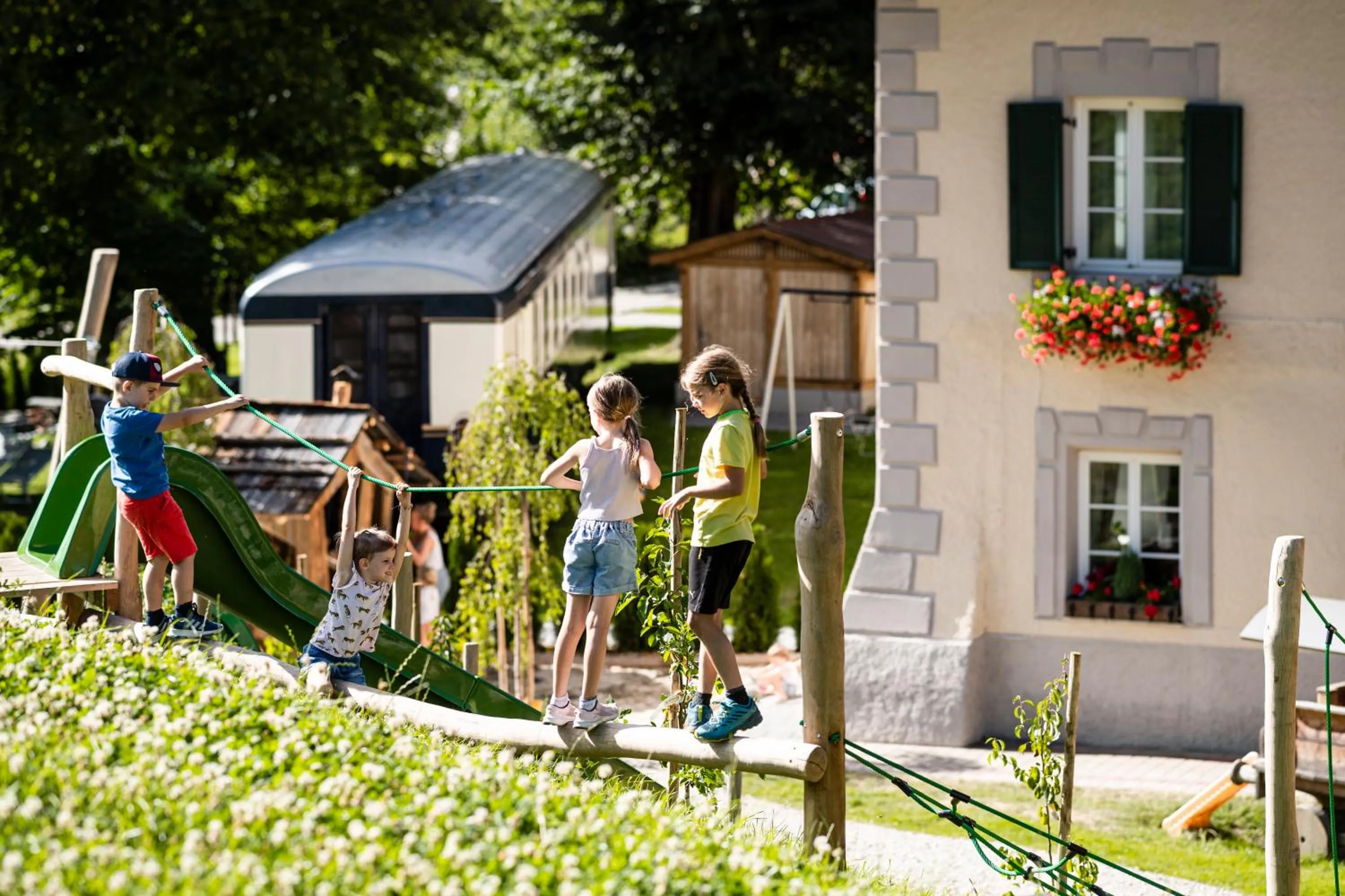 Children play ground in Hotel Lener