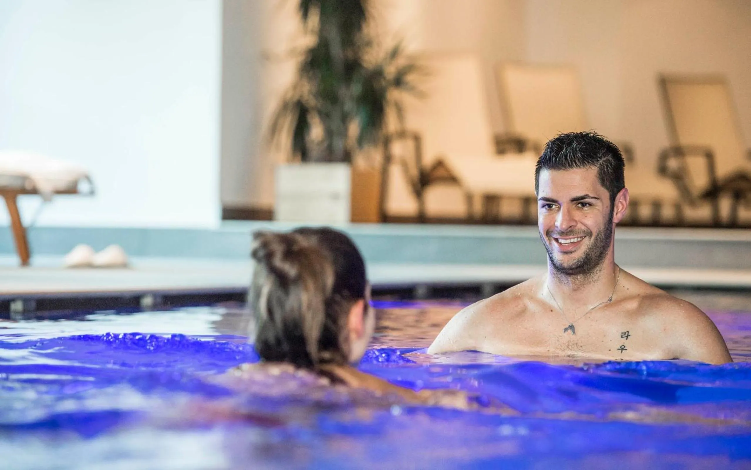 Swimming pool in Hotel Lener