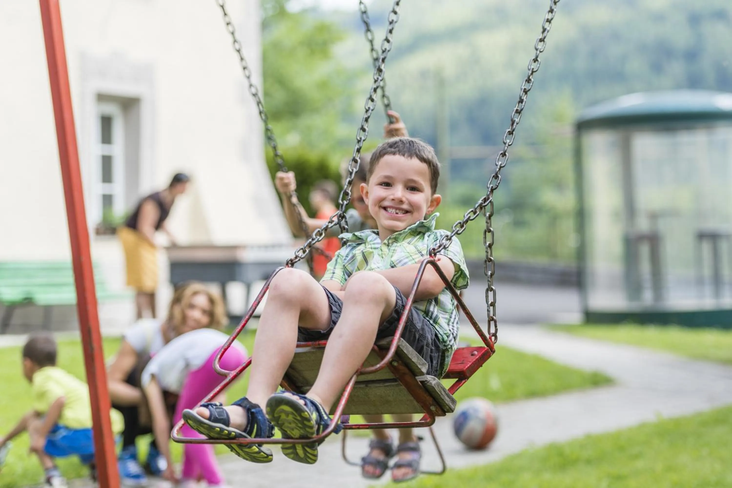 Garden in Hotel Lener