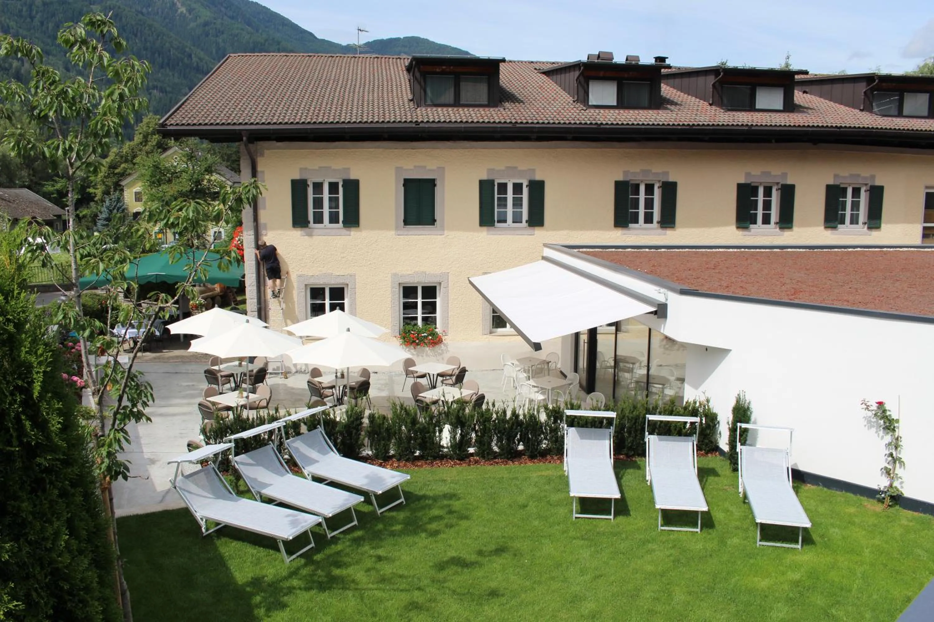 Garden in Hotel Lener