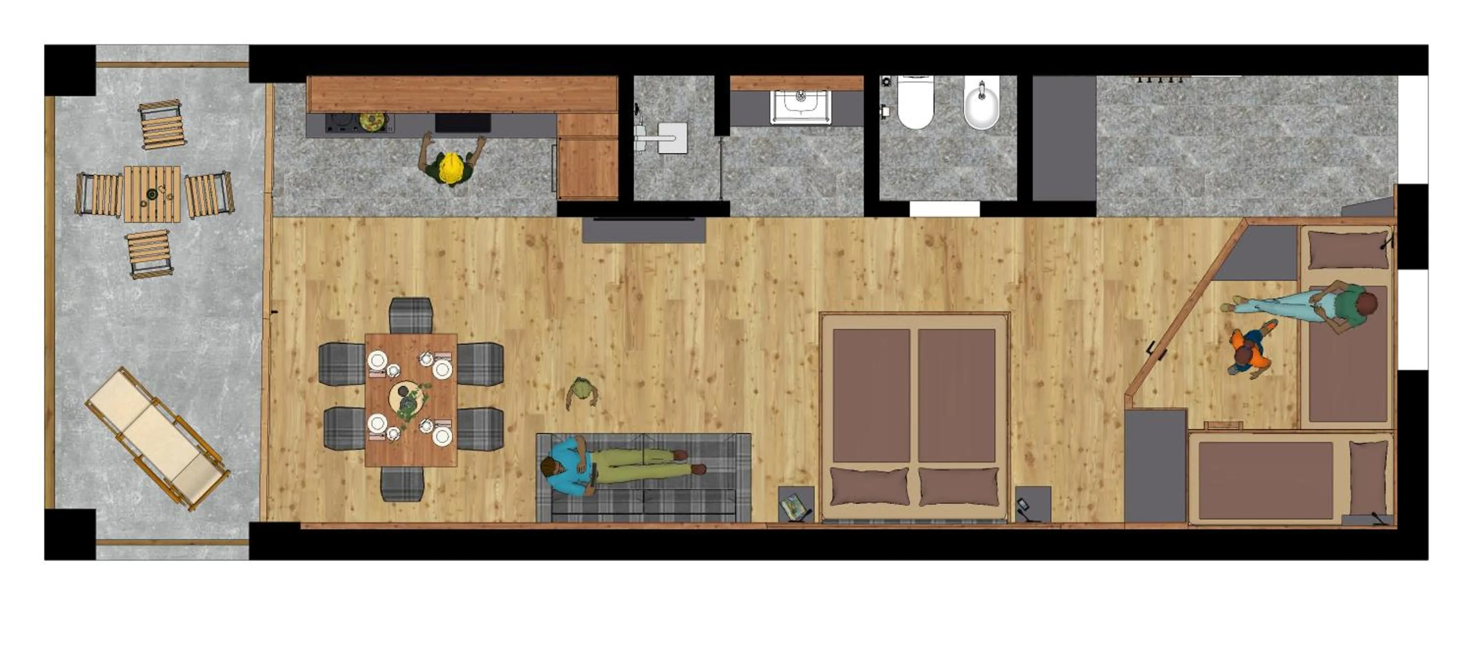 Property building in Hotel Lener