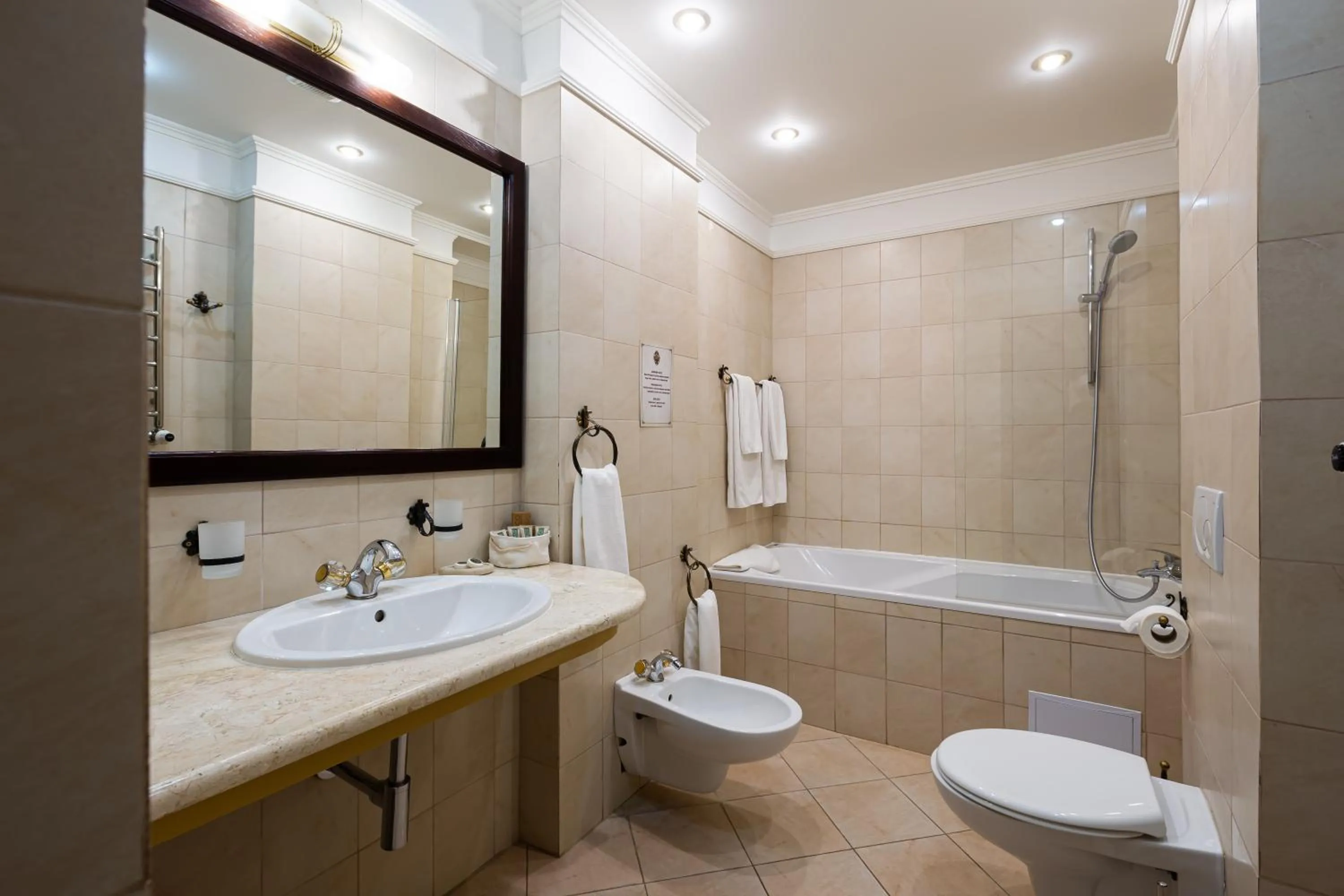 Shower in Chopin Hotel