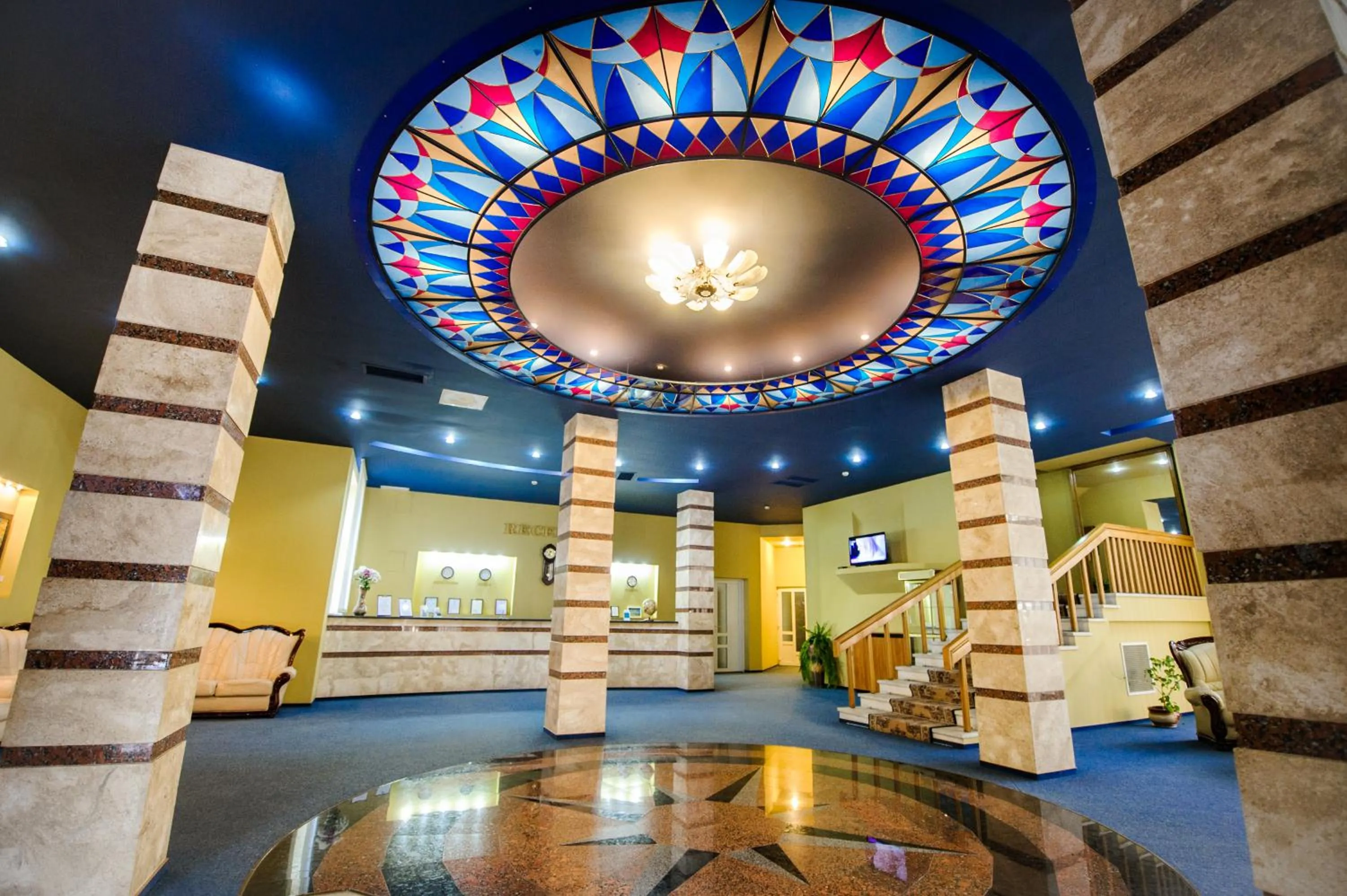 Lobby or reception in Dacia Hotel