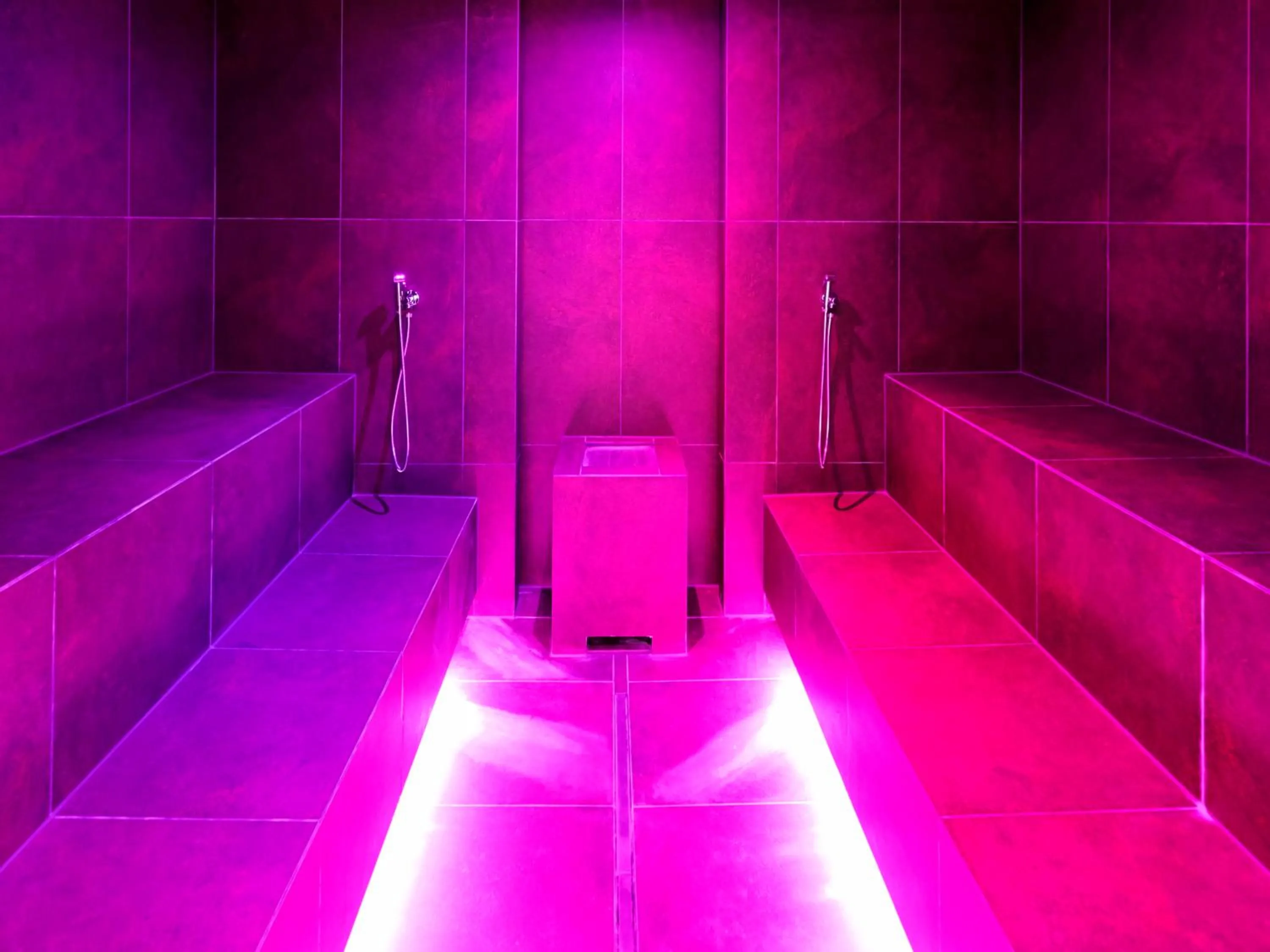 Steam room in Hotel Cristallo