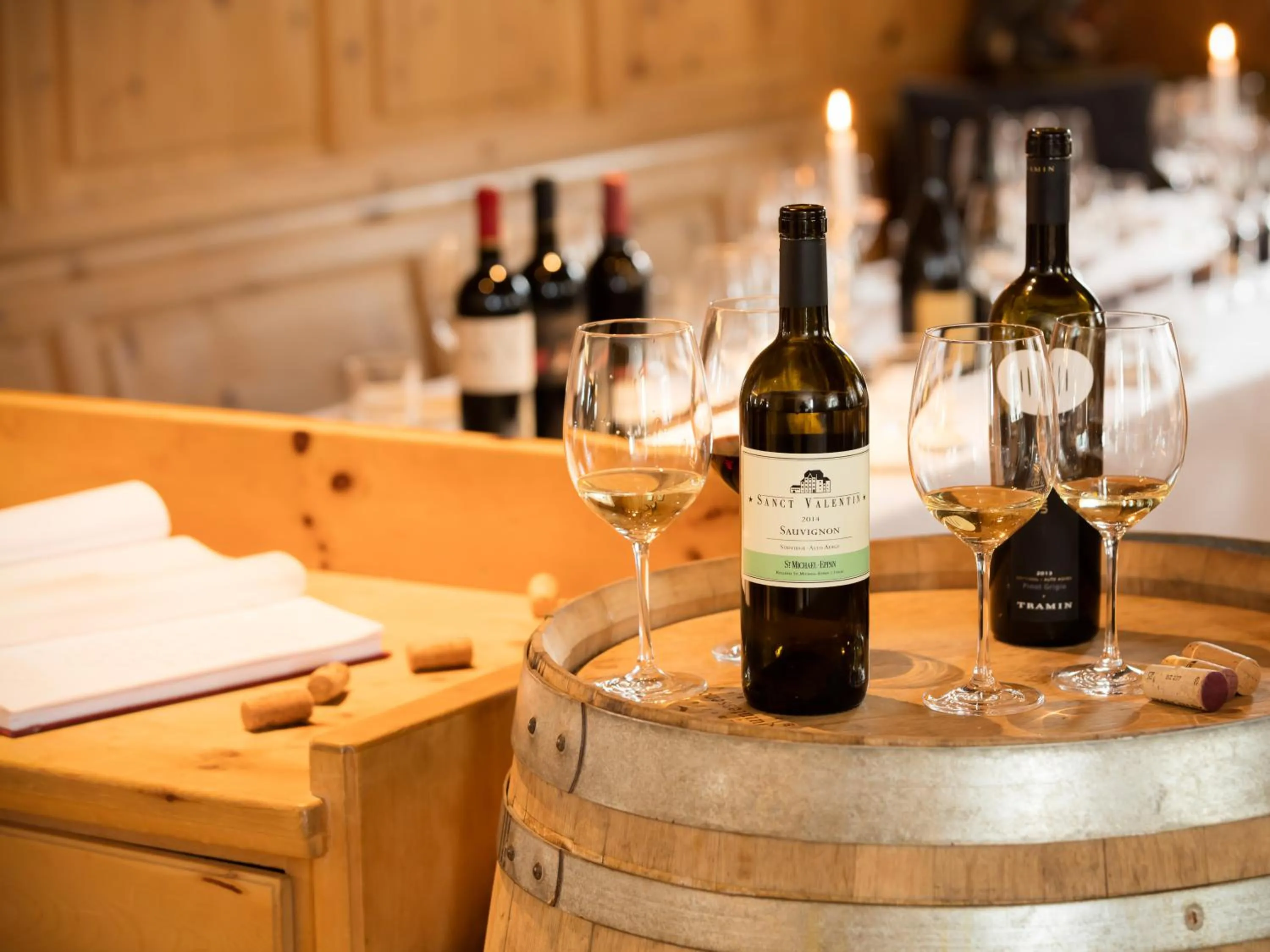 Alcoholic drinks in Hotel Cristallo