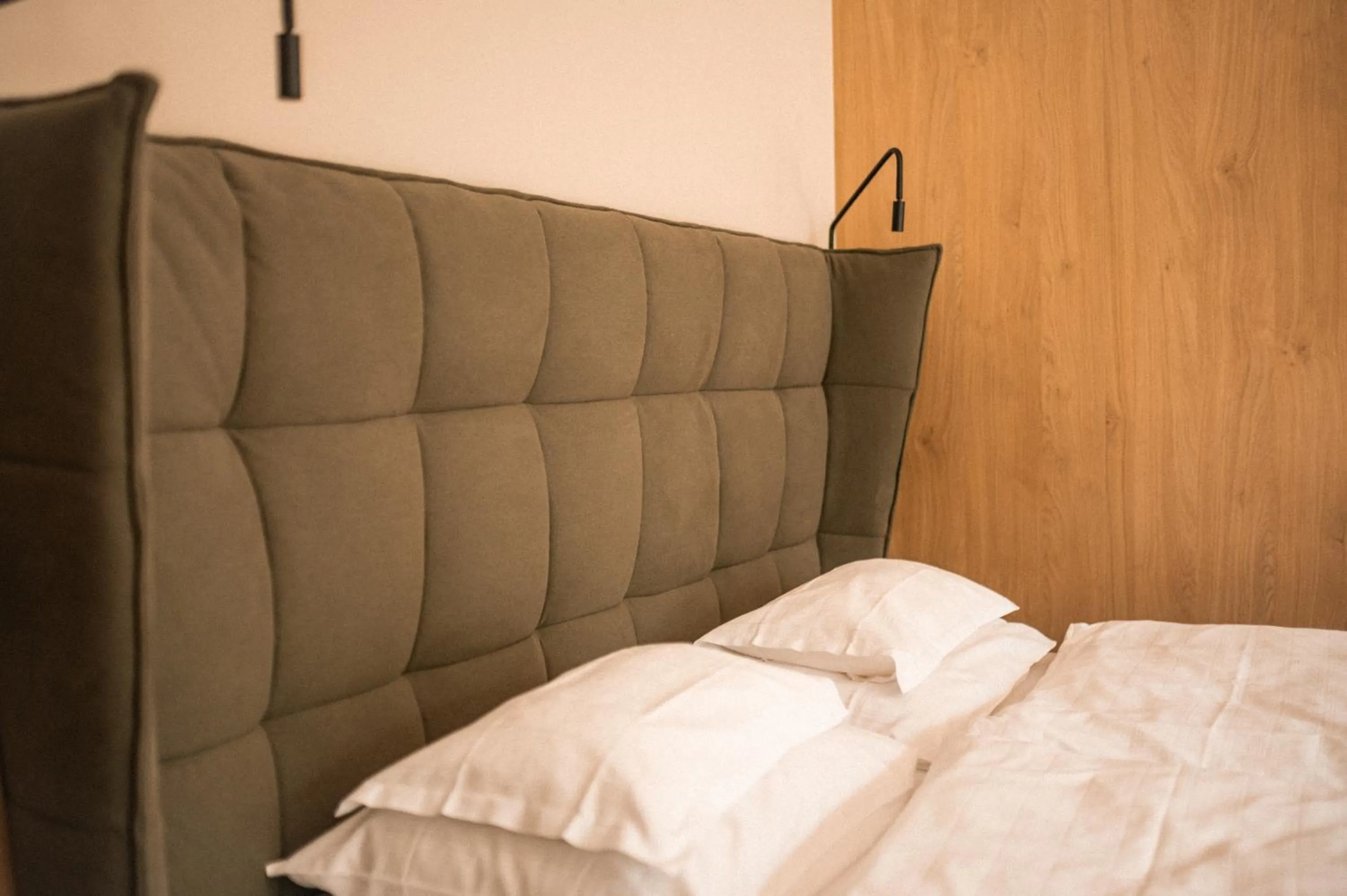 Bed in Hotel Cristallo