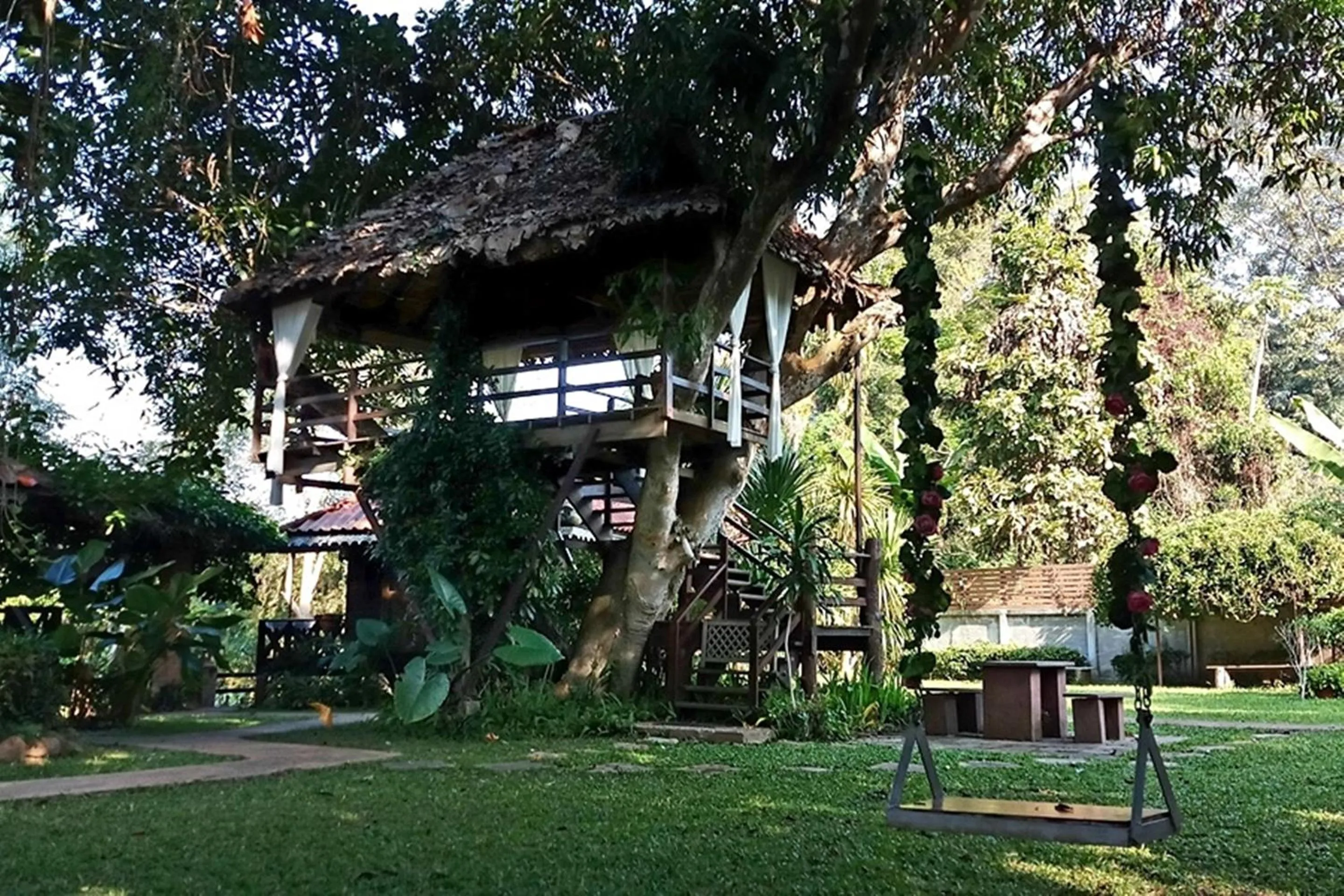 Seating area in Banviewnam Camping & Resort