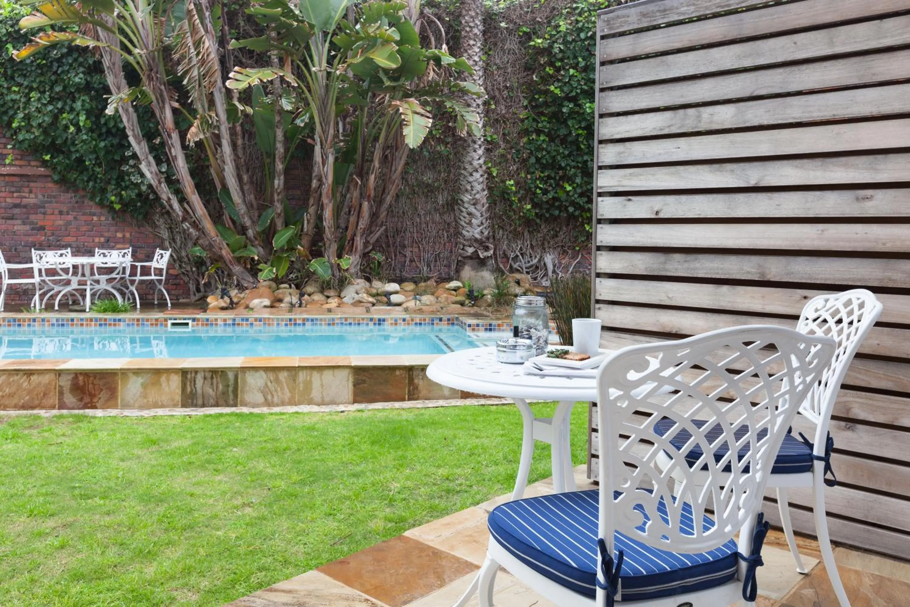 Patio in The Sir David Boutique Guest House