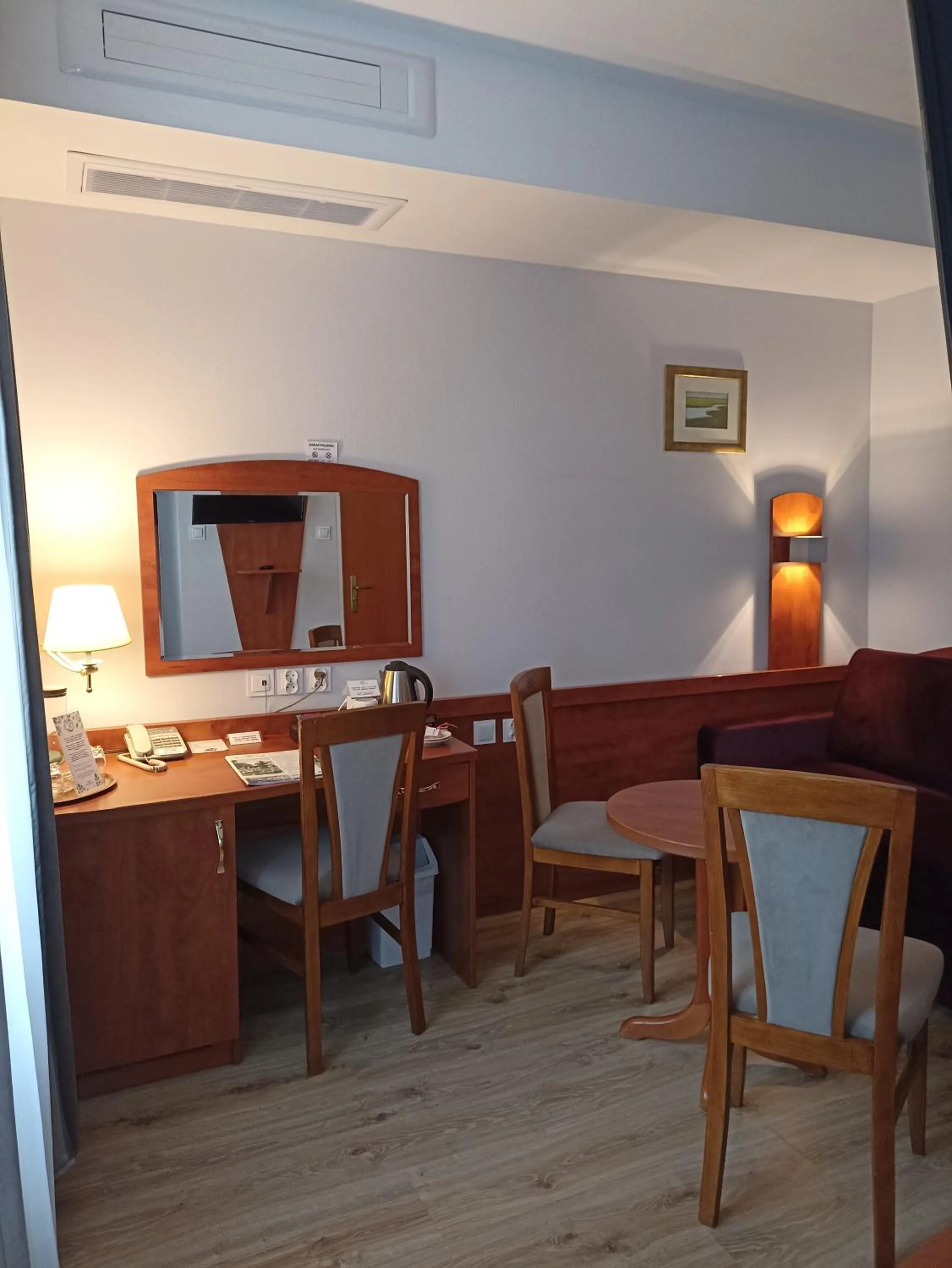 Seating area in Hotel Pietrak