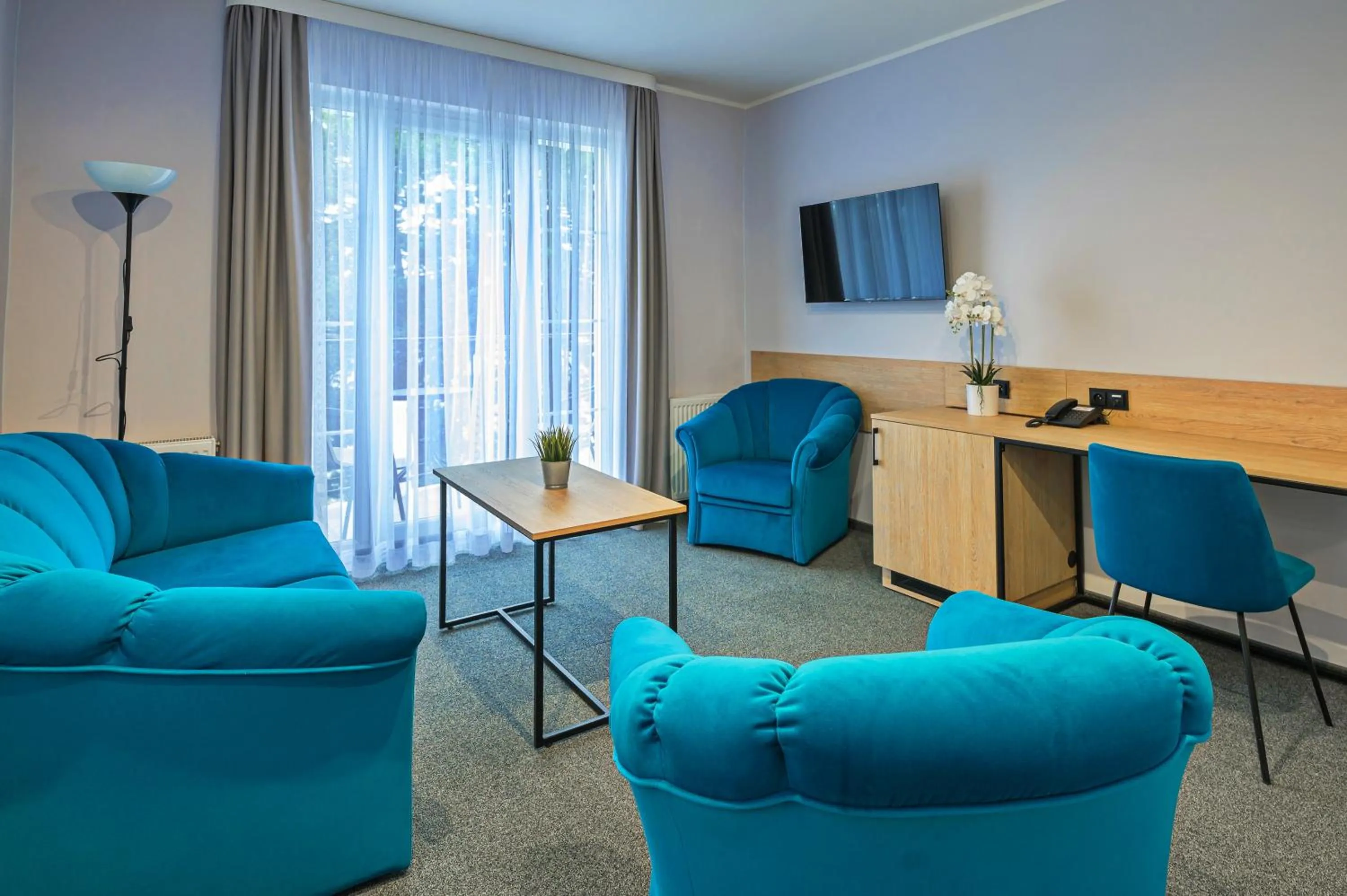 Seating area in Hotel Pietrak