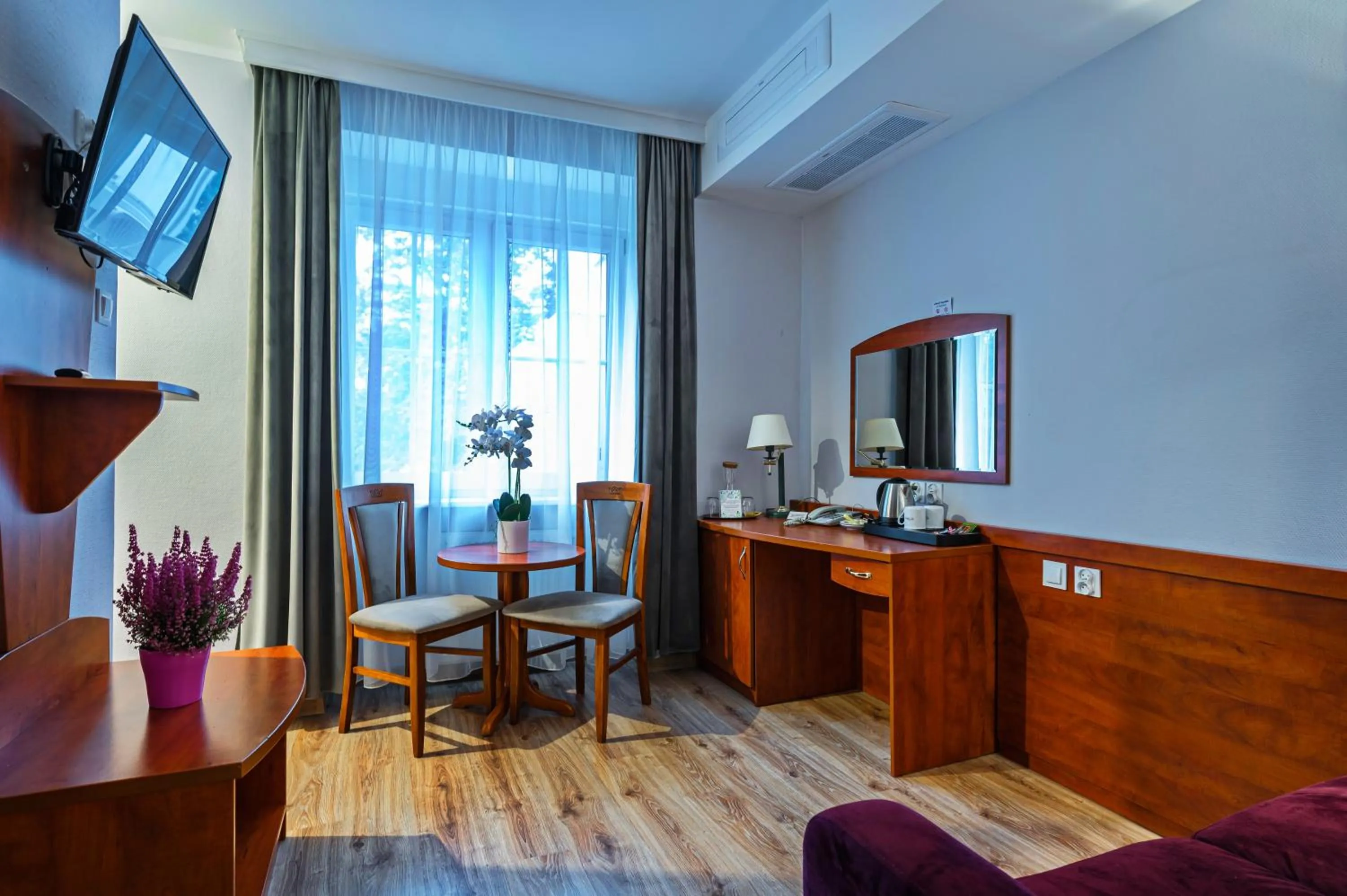 Seating area in Hotel Pietrak