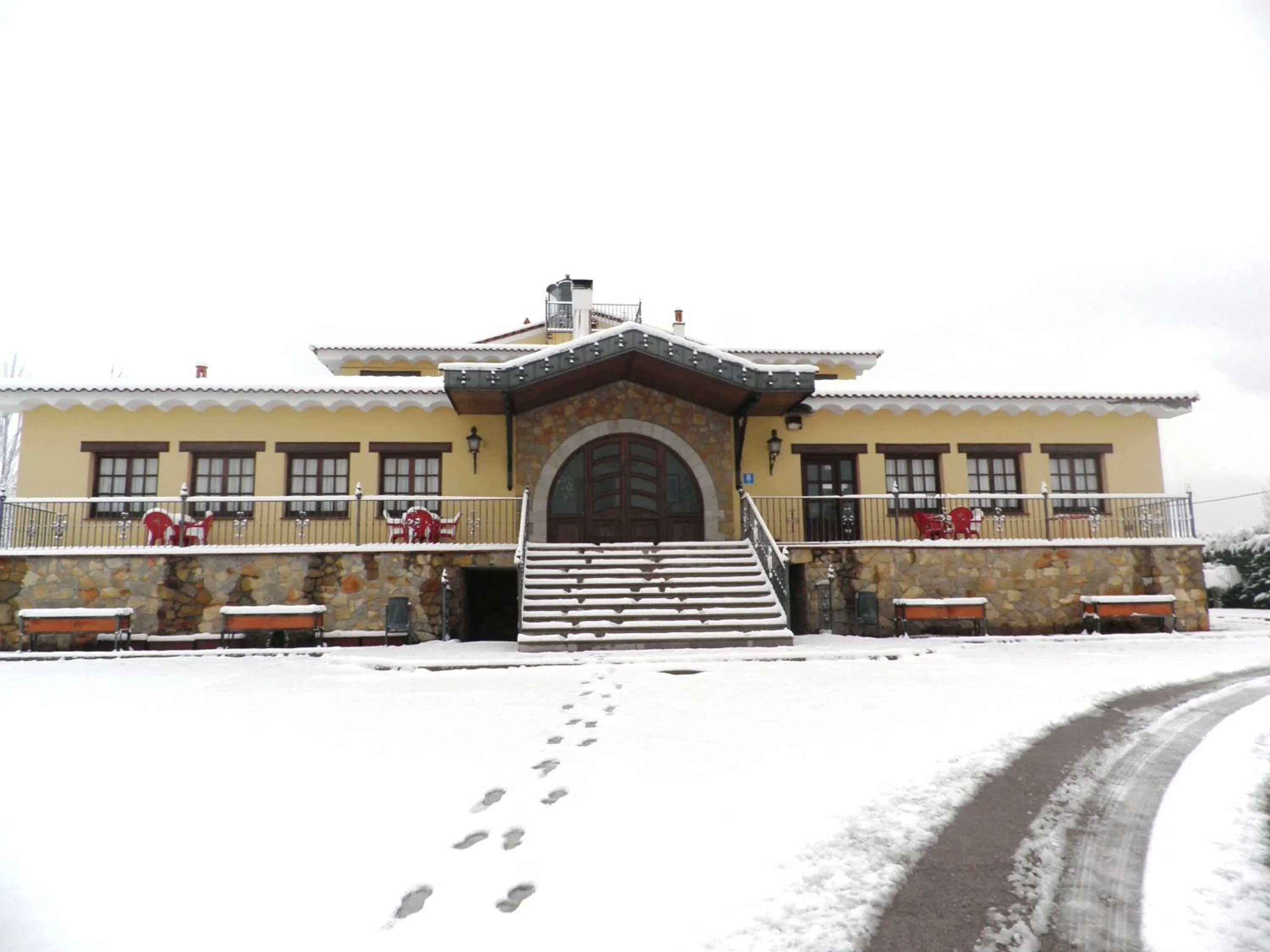 Property building in Hotel de Montaña Rubielos