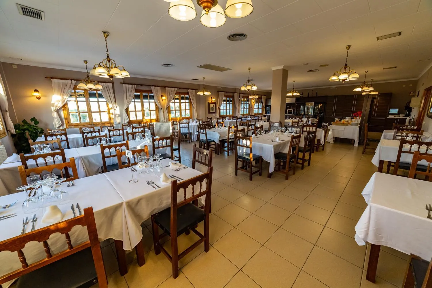 Restaurant/places to eat in Hotel de Montaña Rubielos