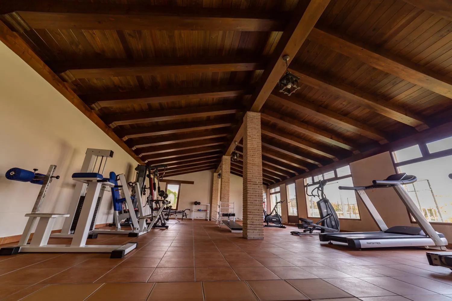 Fitness centre/facilities in Hotel de Montaña Rubielos