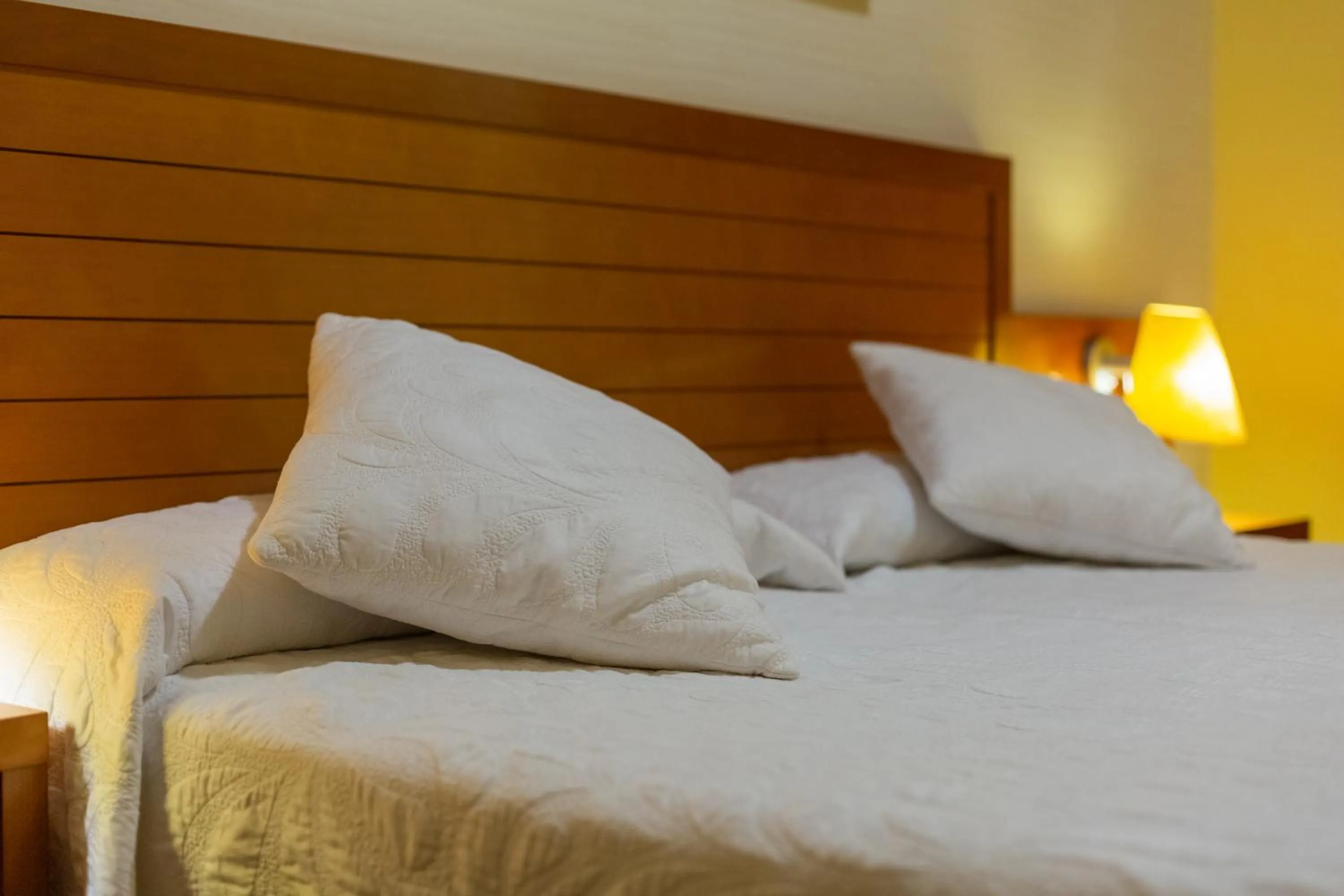 Bed in Hotel de Montaña Rubielos