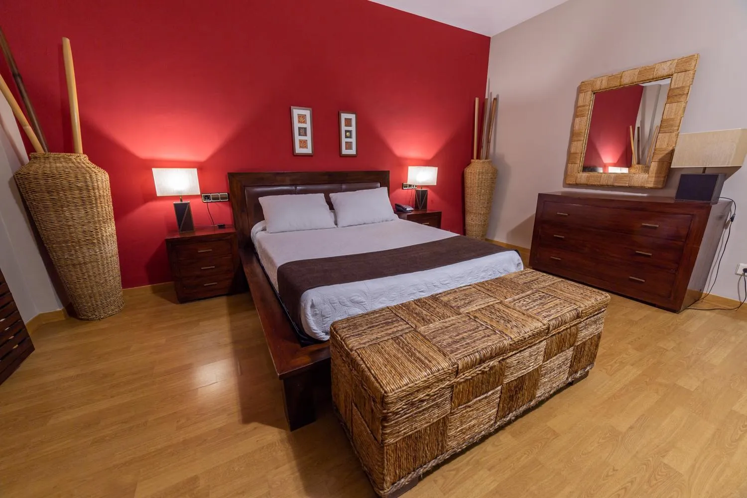 Bed in Hotel de Montaña Rubielos