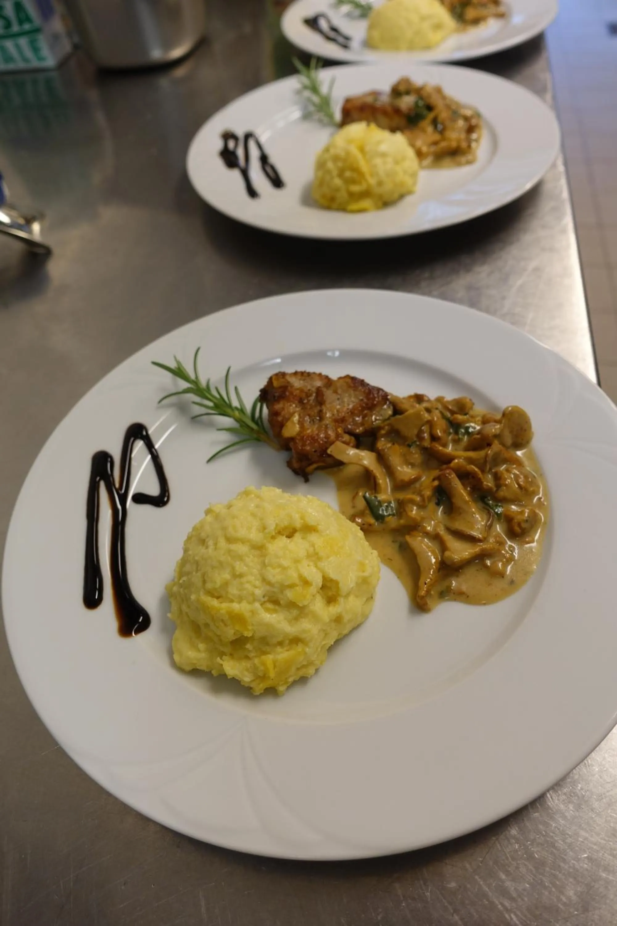 Food close-up in Hotel Bergland