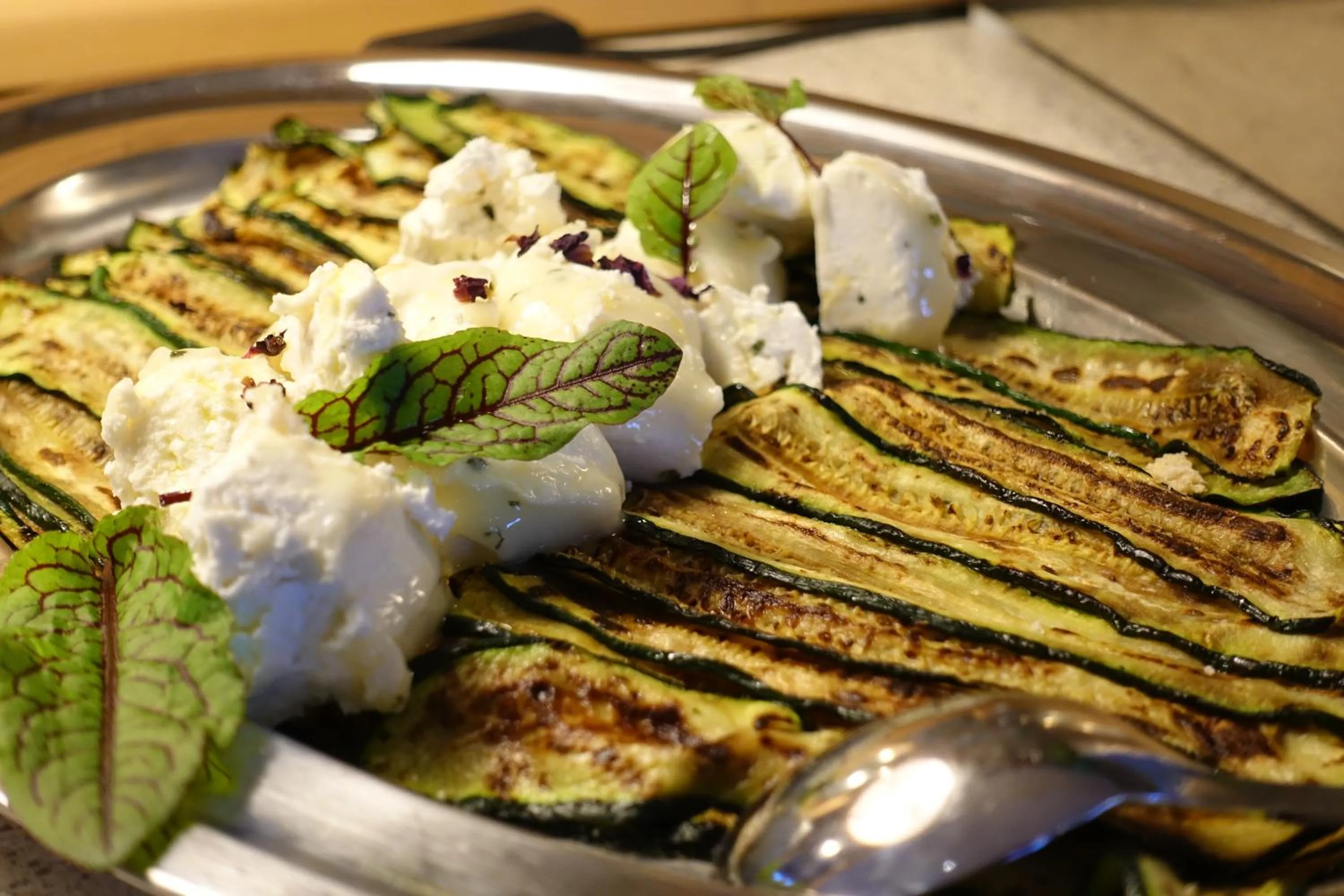 Food close-up in Hotel Bergland