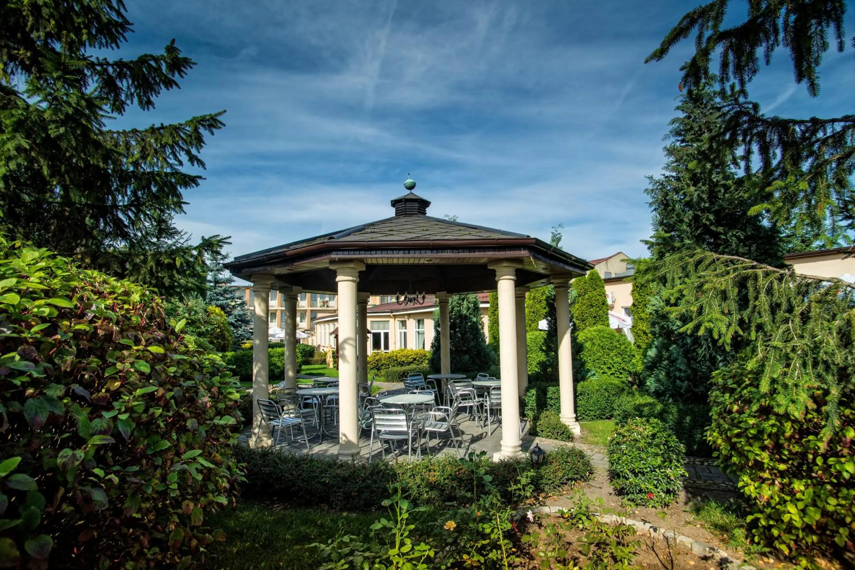 Patio in Hotel Pietrak