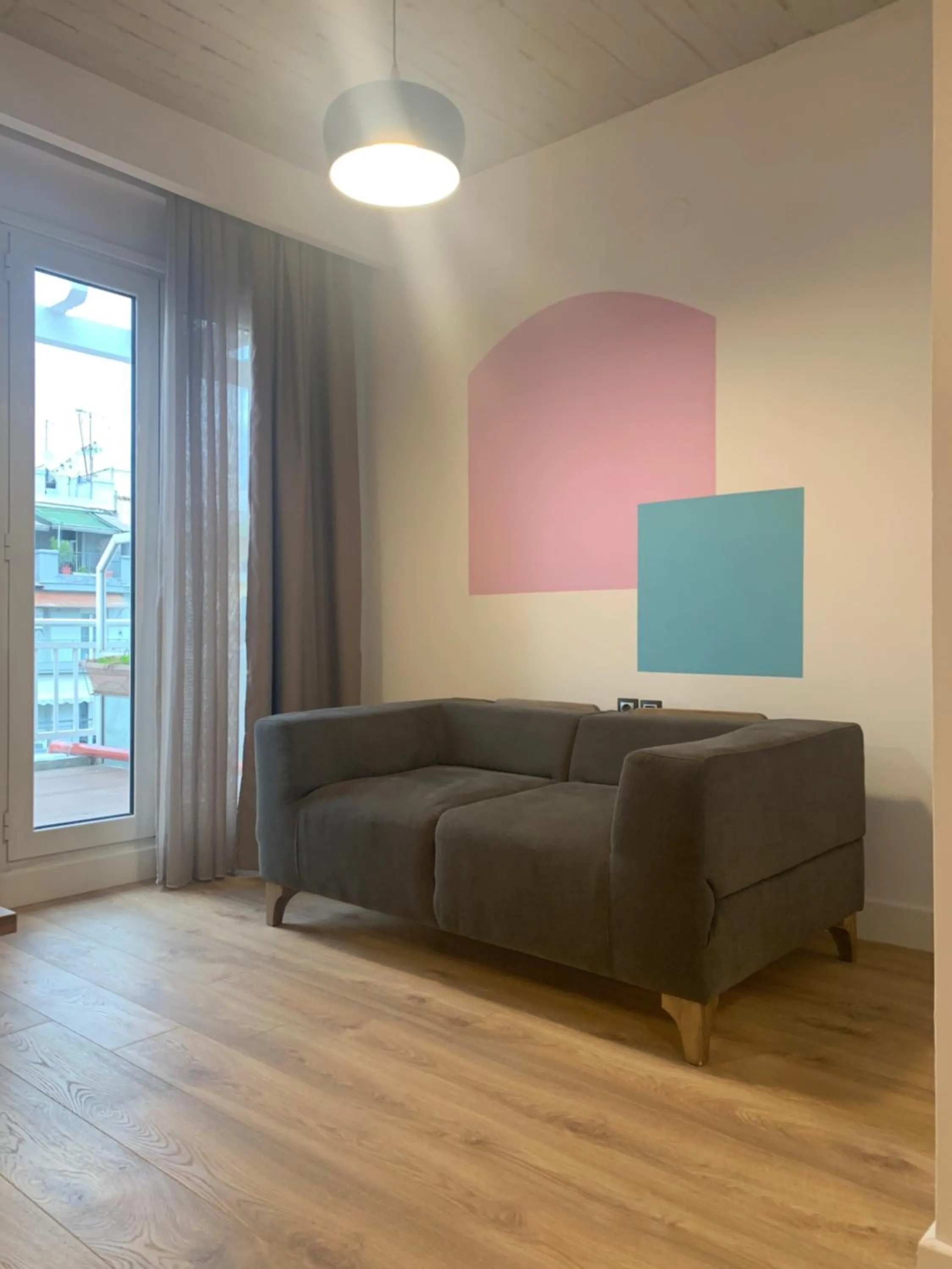 Living room in White Bottle Superior Apartments