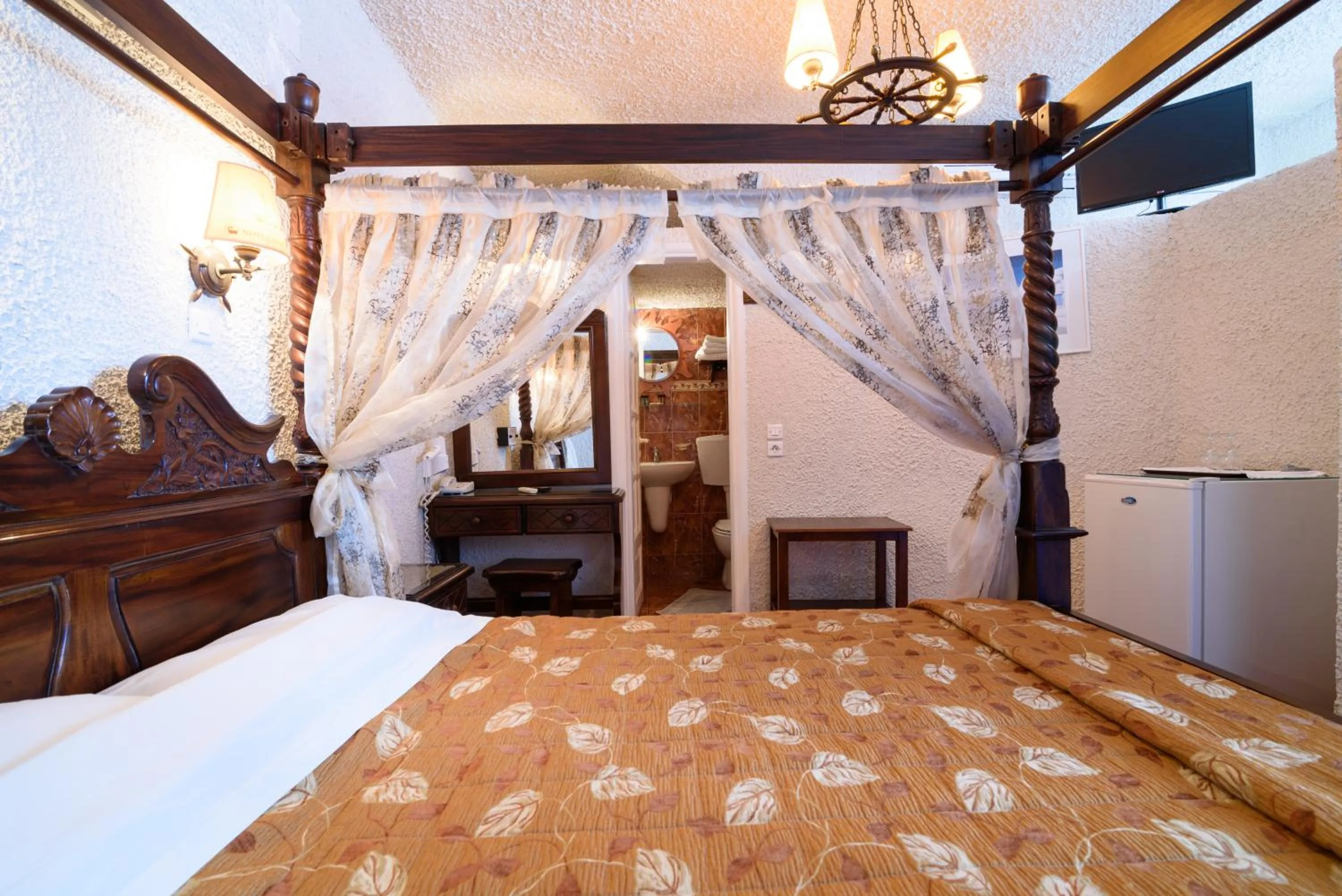 Bed in Hotel Porto Perissa