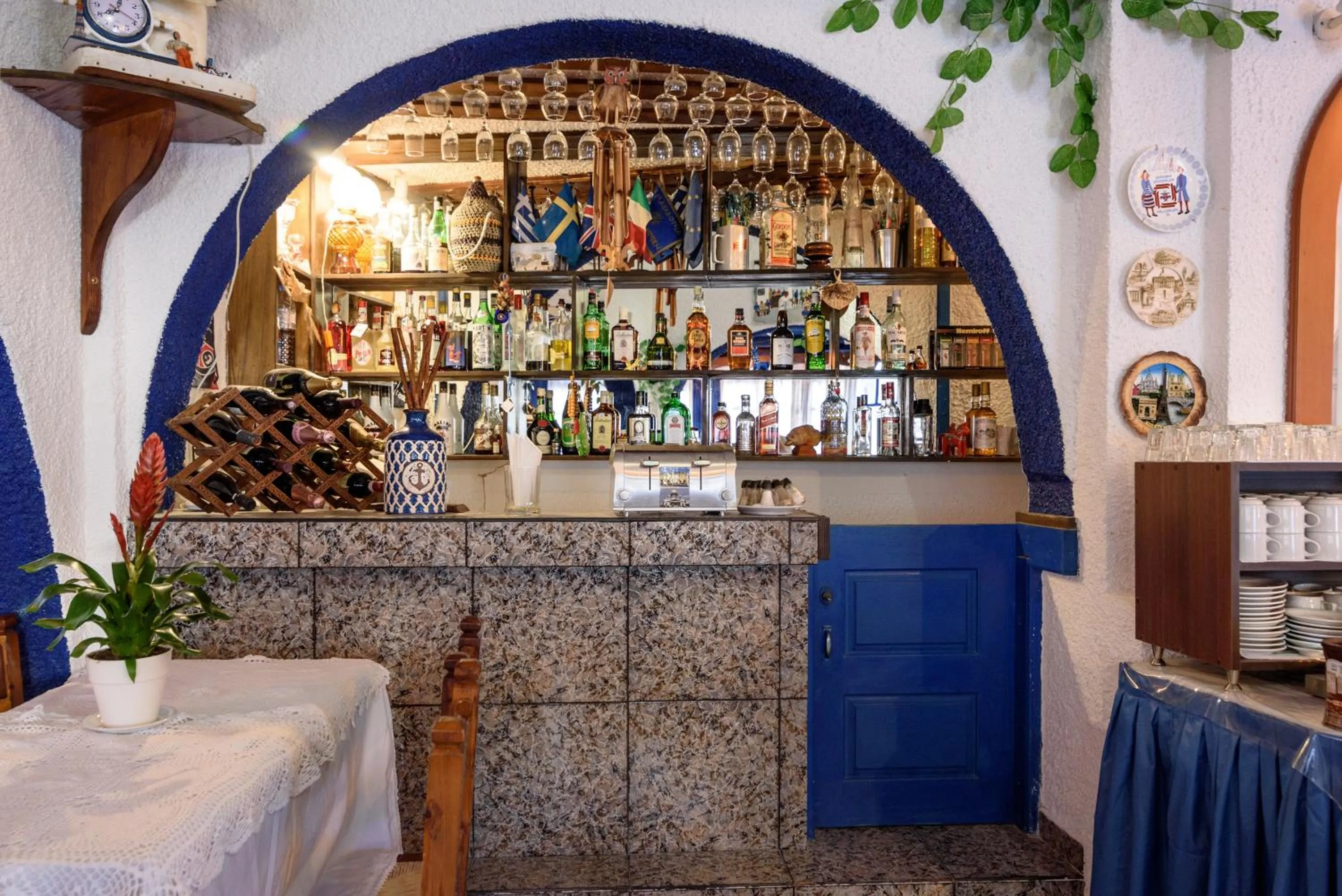 Lounge or bar in Hotel Porto Perissa