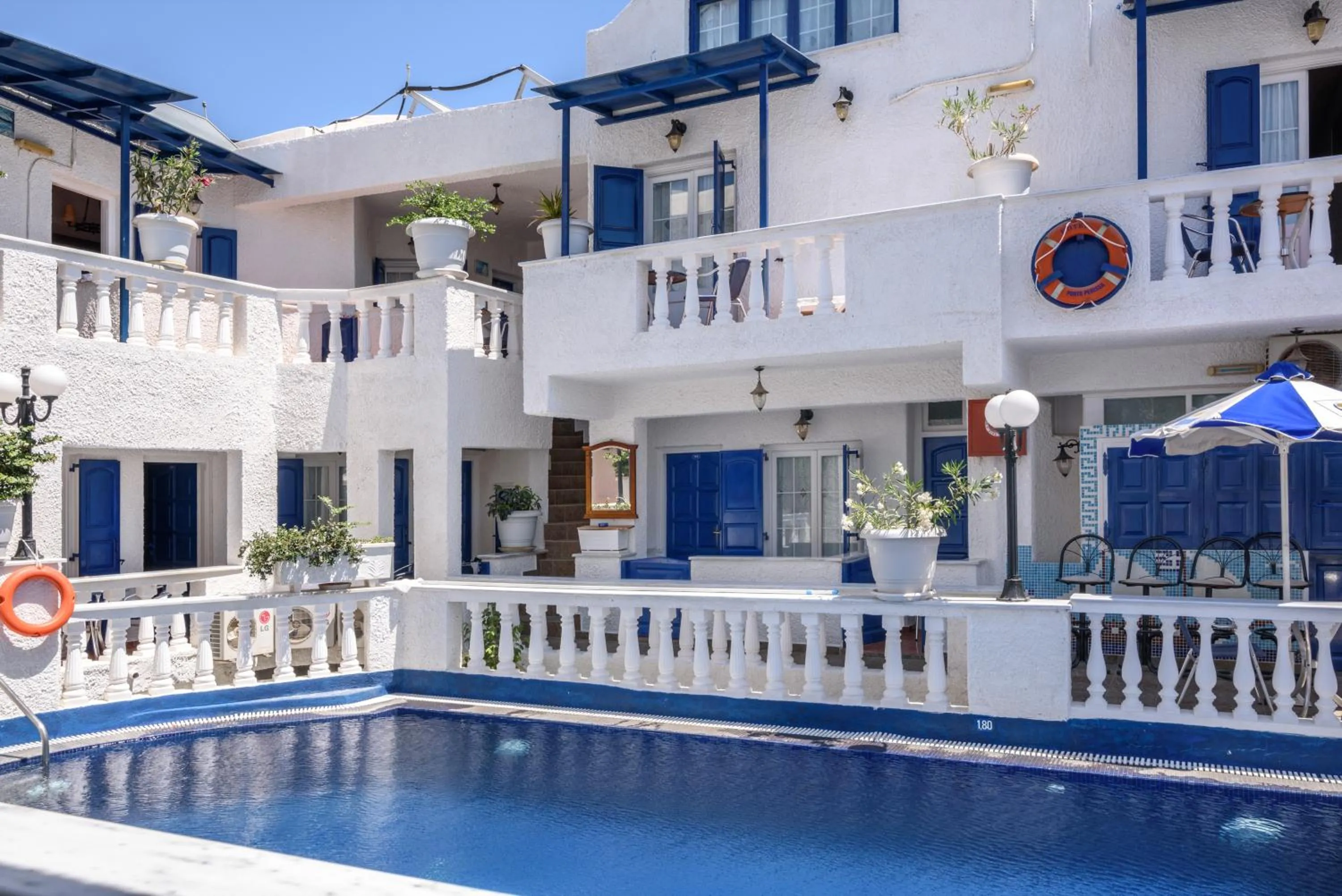 Property building in Hotel Porto Perissa