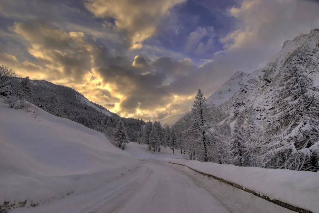 Winter in Il Fraitevino hotel bed & breakfast