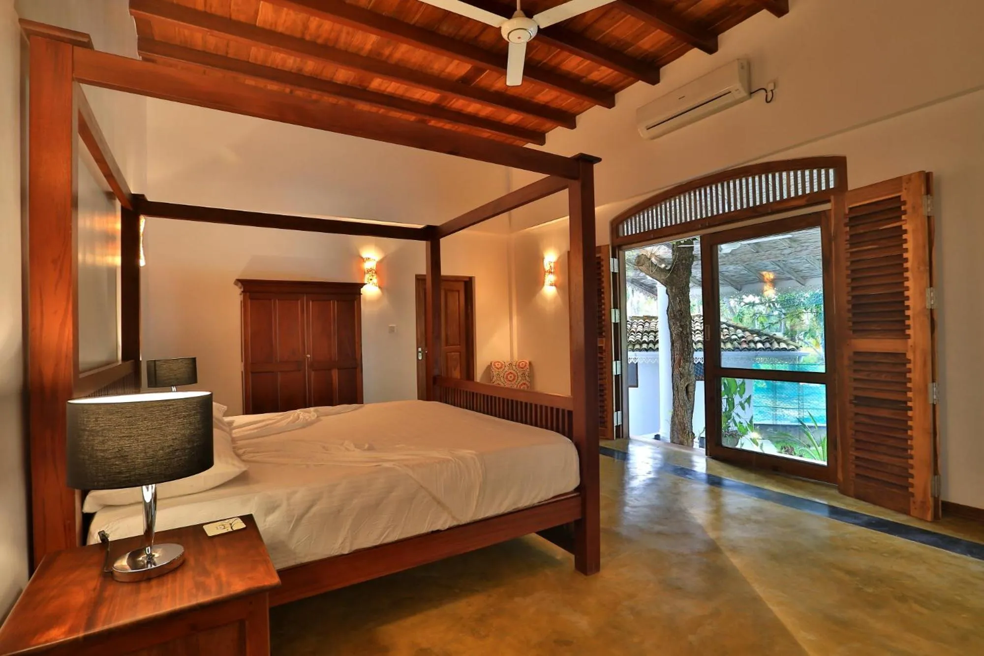 Bedroom, Bed in Amara Villa