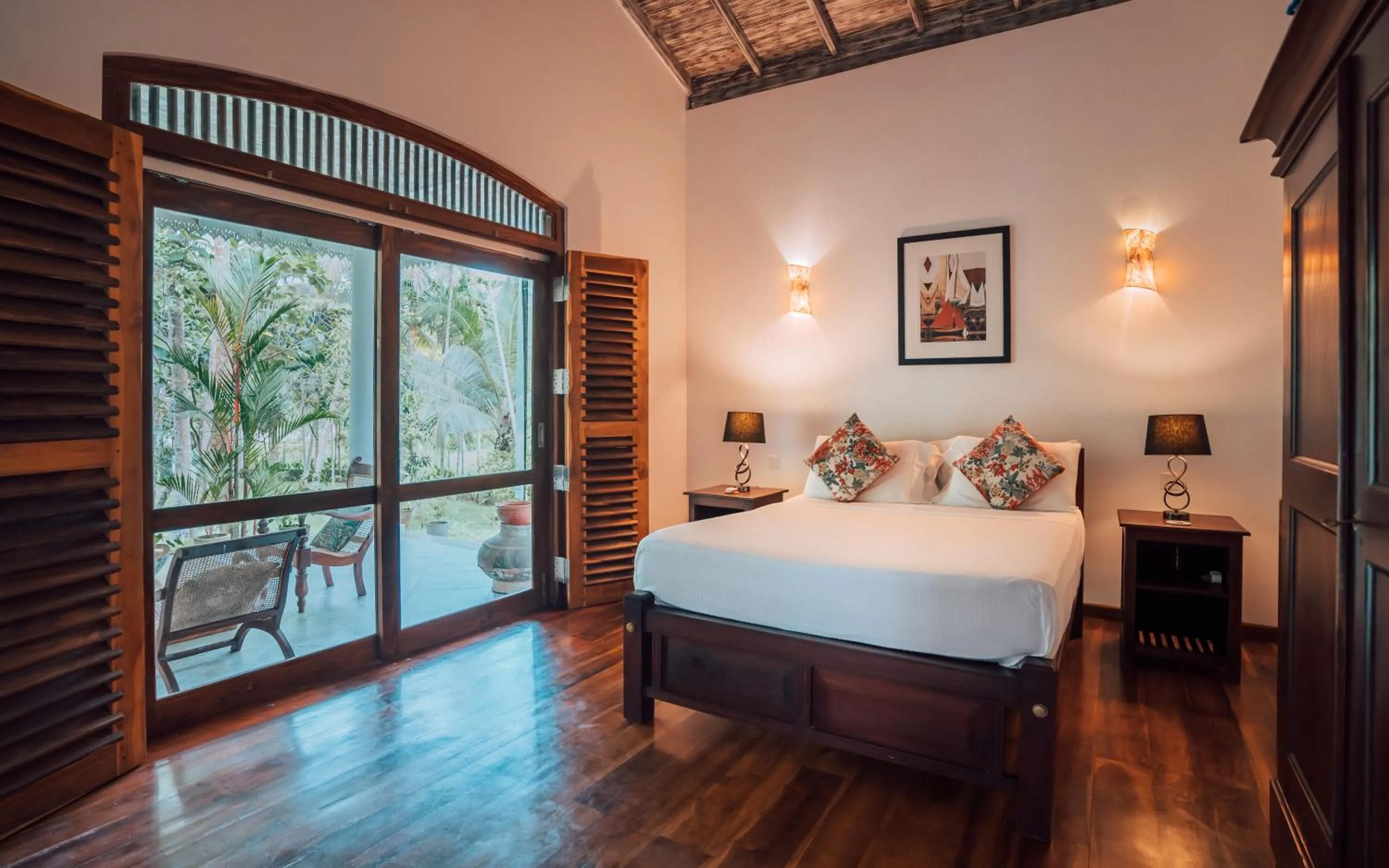 Bedroom, Bed in Amara Villa