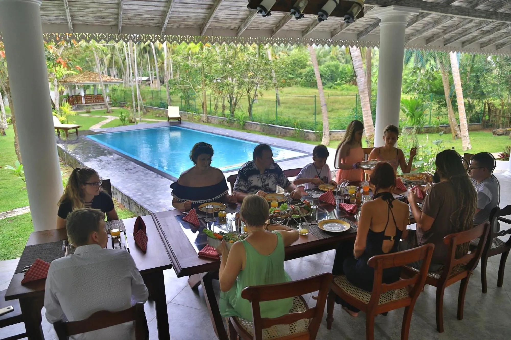 Breakfast in Amara Villa