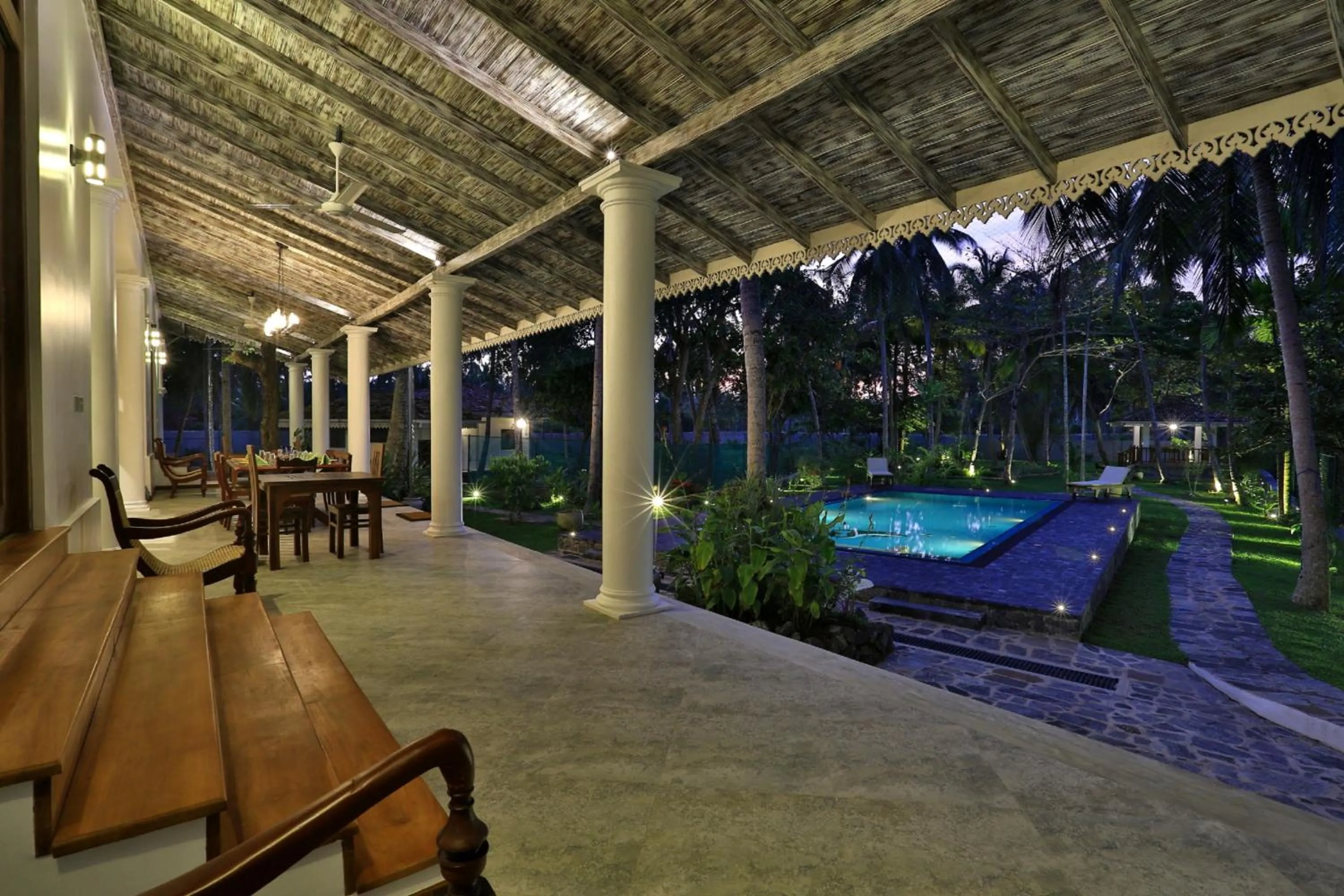 Patio in Amara Villa