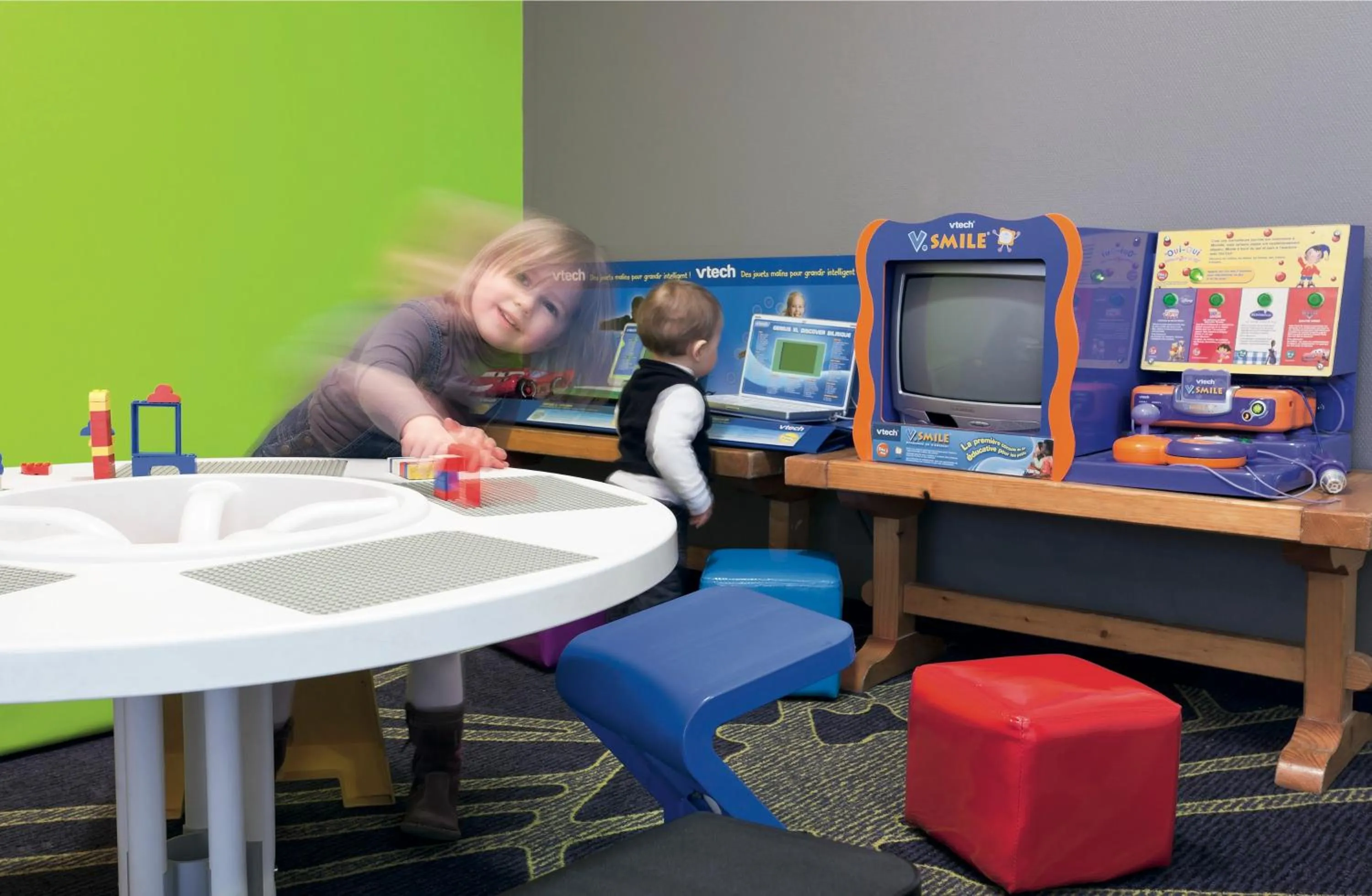 Children play ground in ibis Styles Brive Ouest