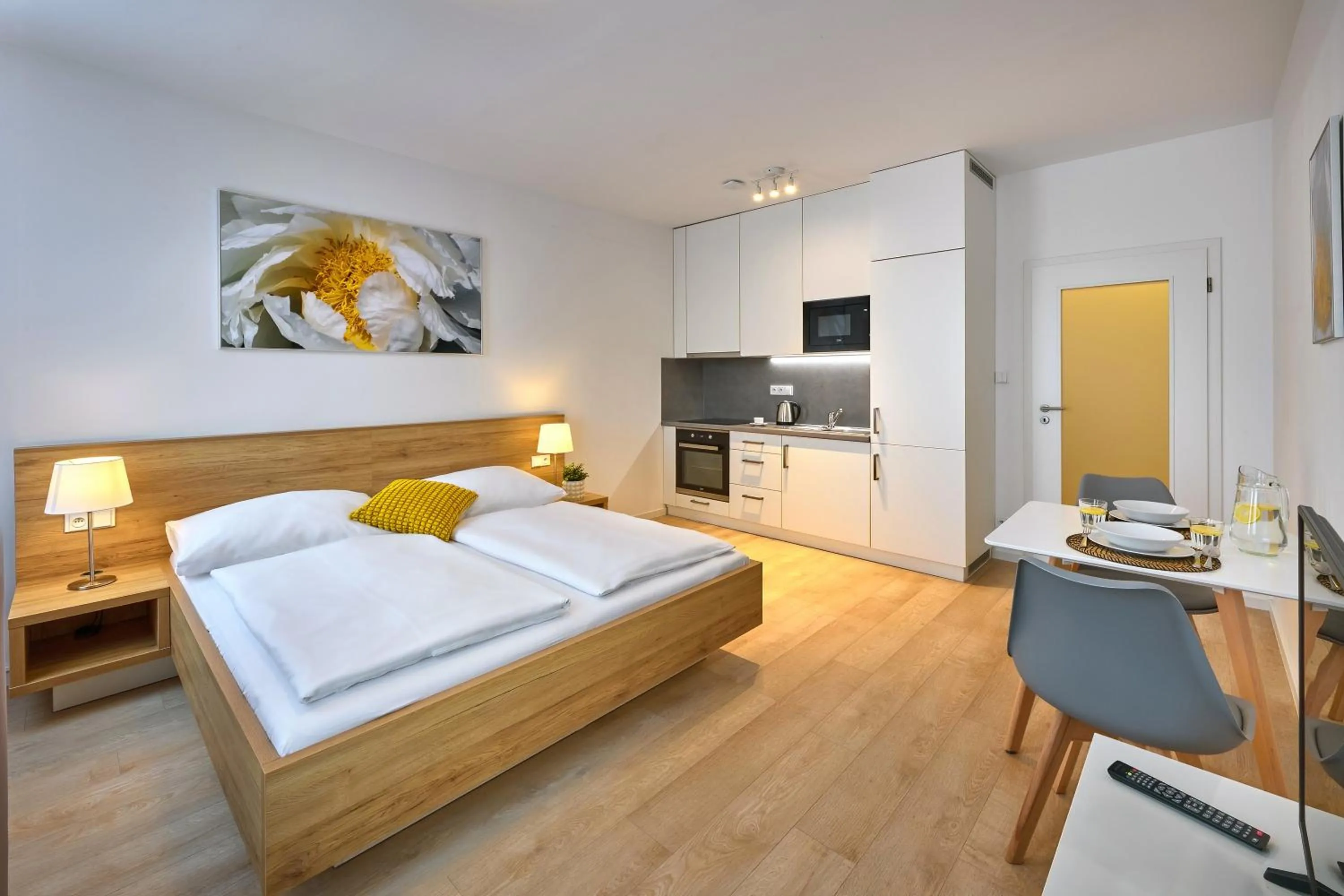 Bed in CityWest Apartments