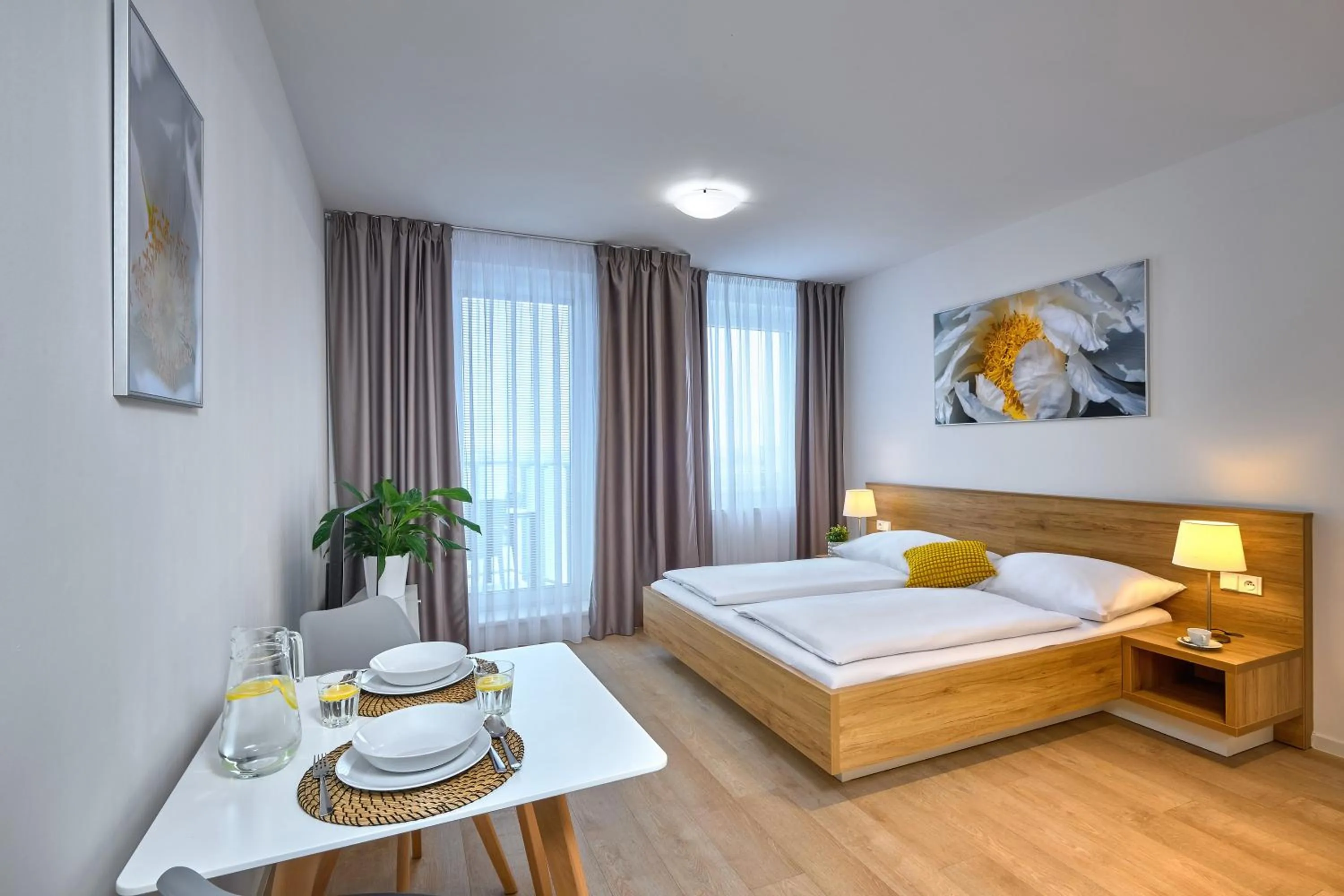 Bed in CityWest Apartments