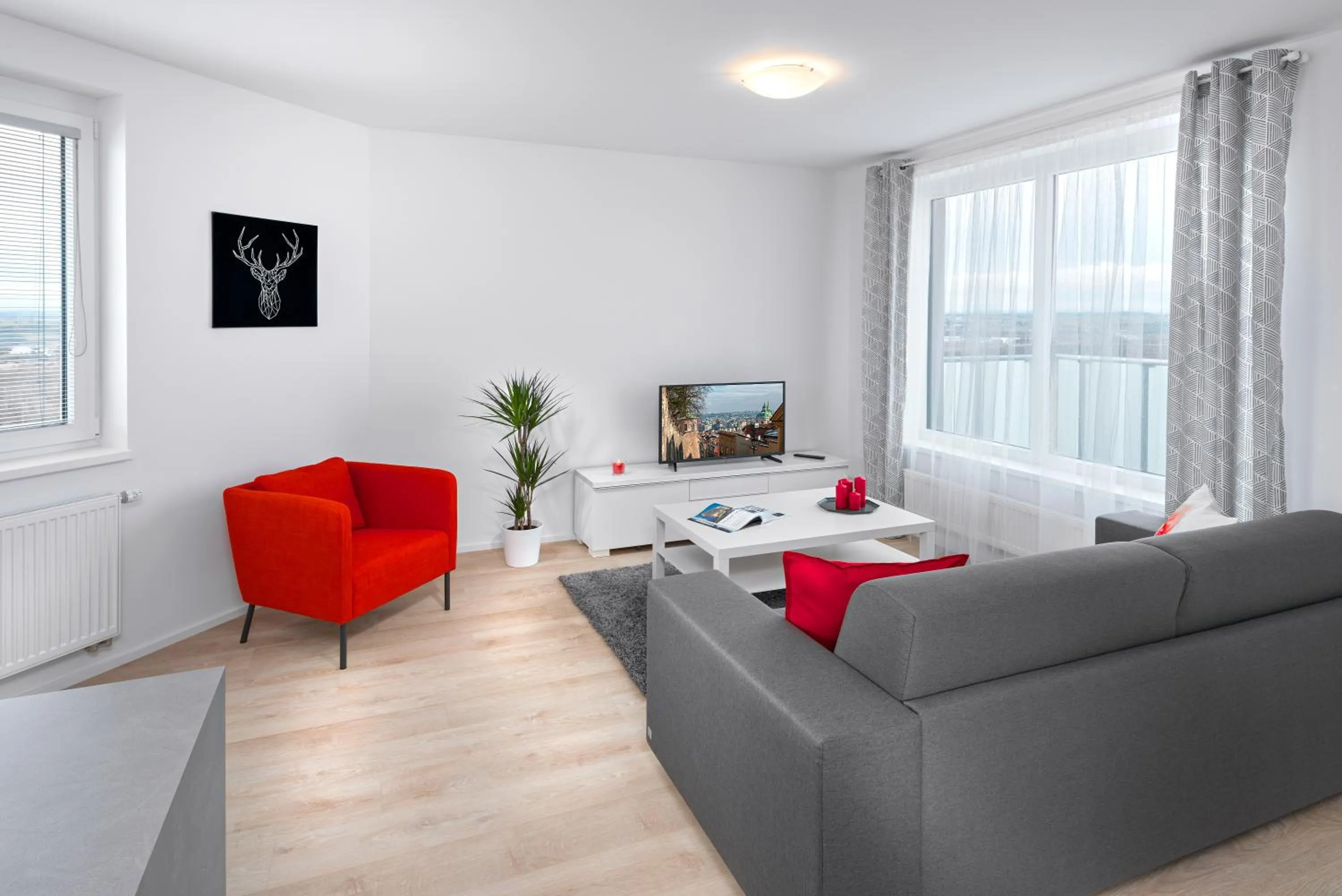 Three-Bedroom Apartment in CityWest Apartments
