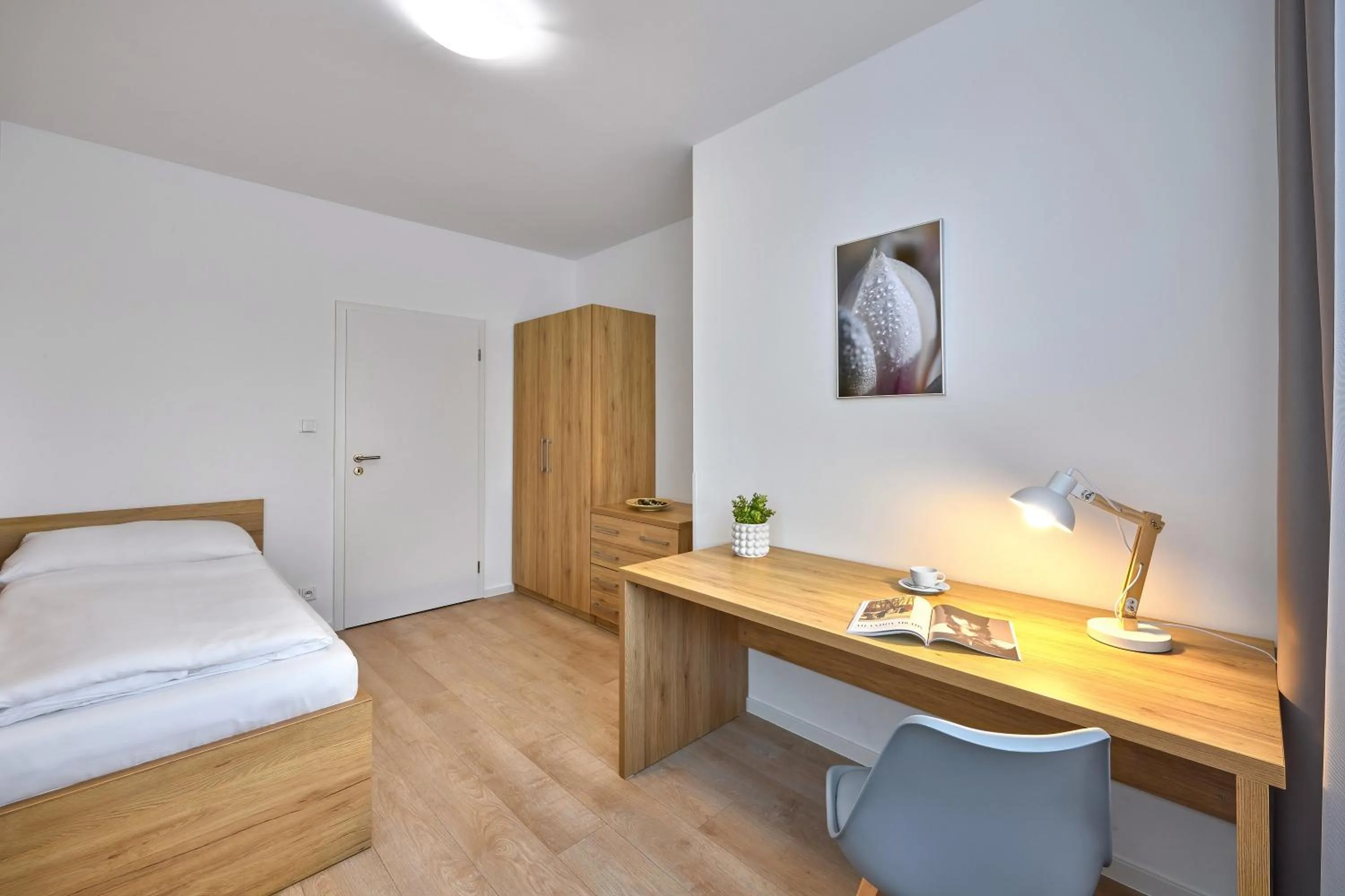 Bed in CityWest Apartments