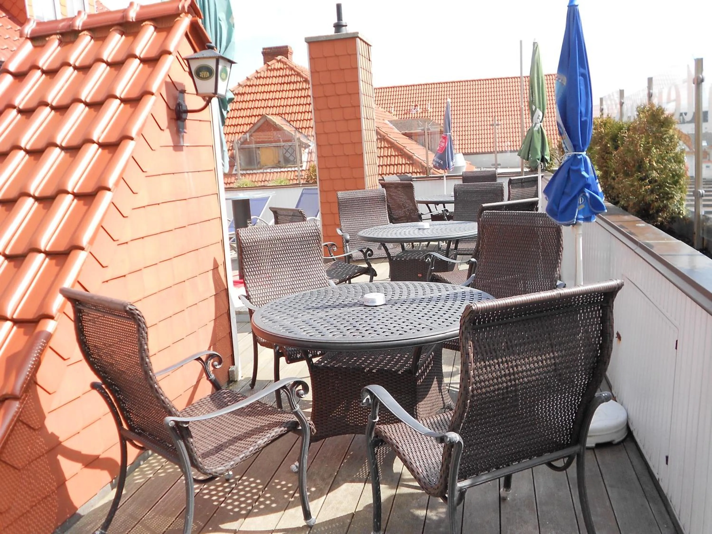 Balcony/Terrace in Hotel Villa Weststrand
