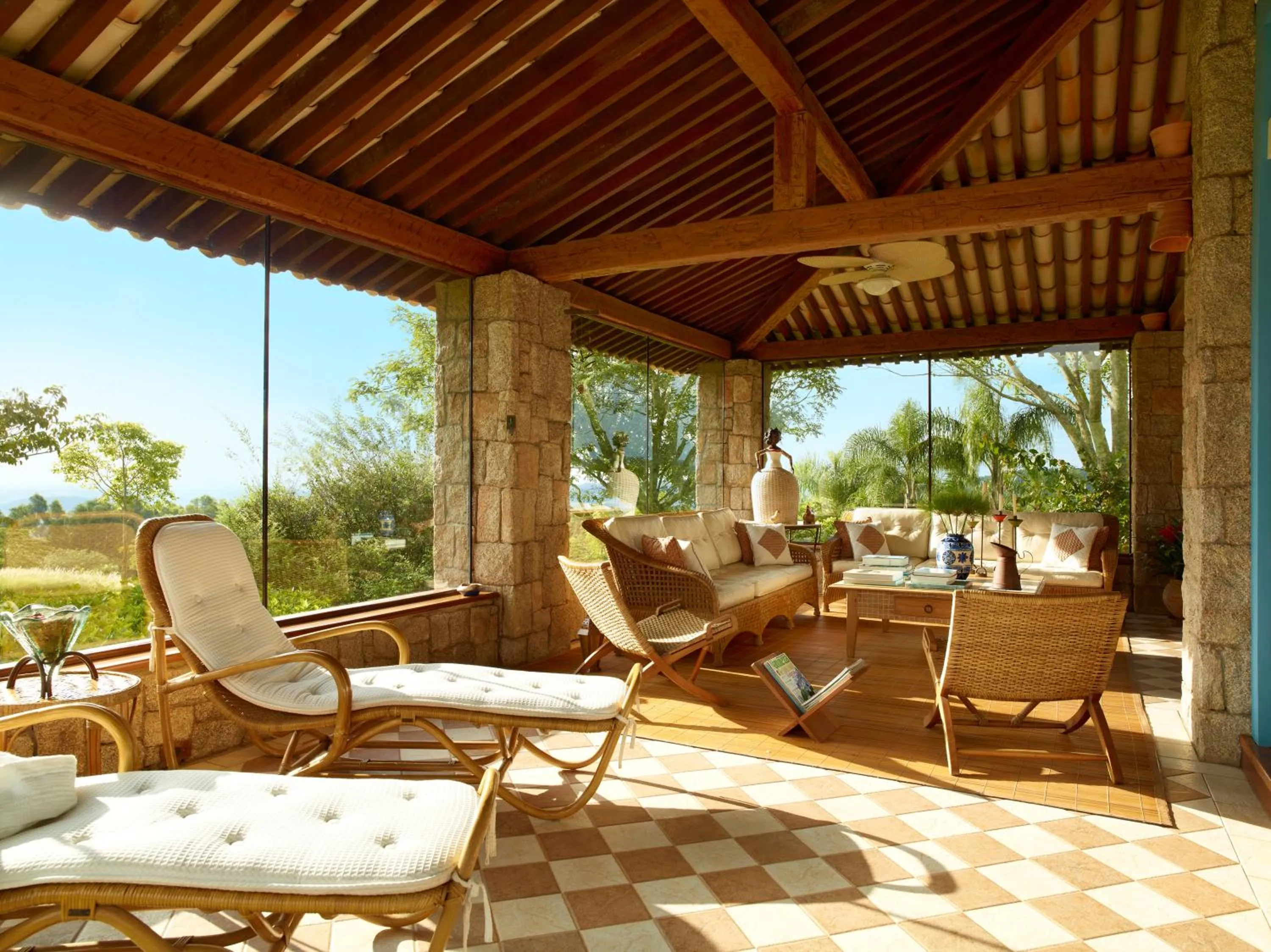 Patio in Lake Vilas Charm Hotel & SPA