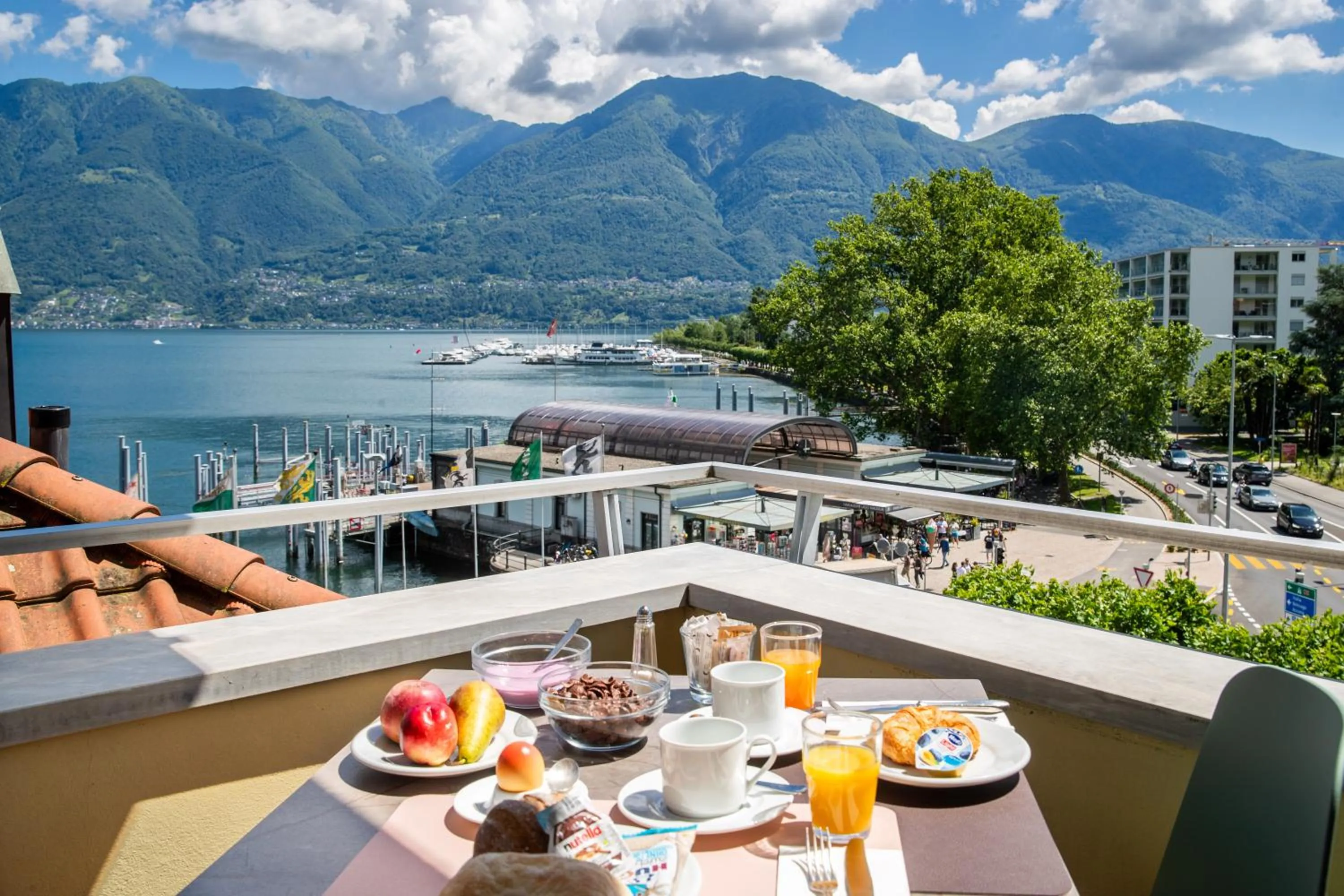 Breakfast in Hotel Rondinella Locarno