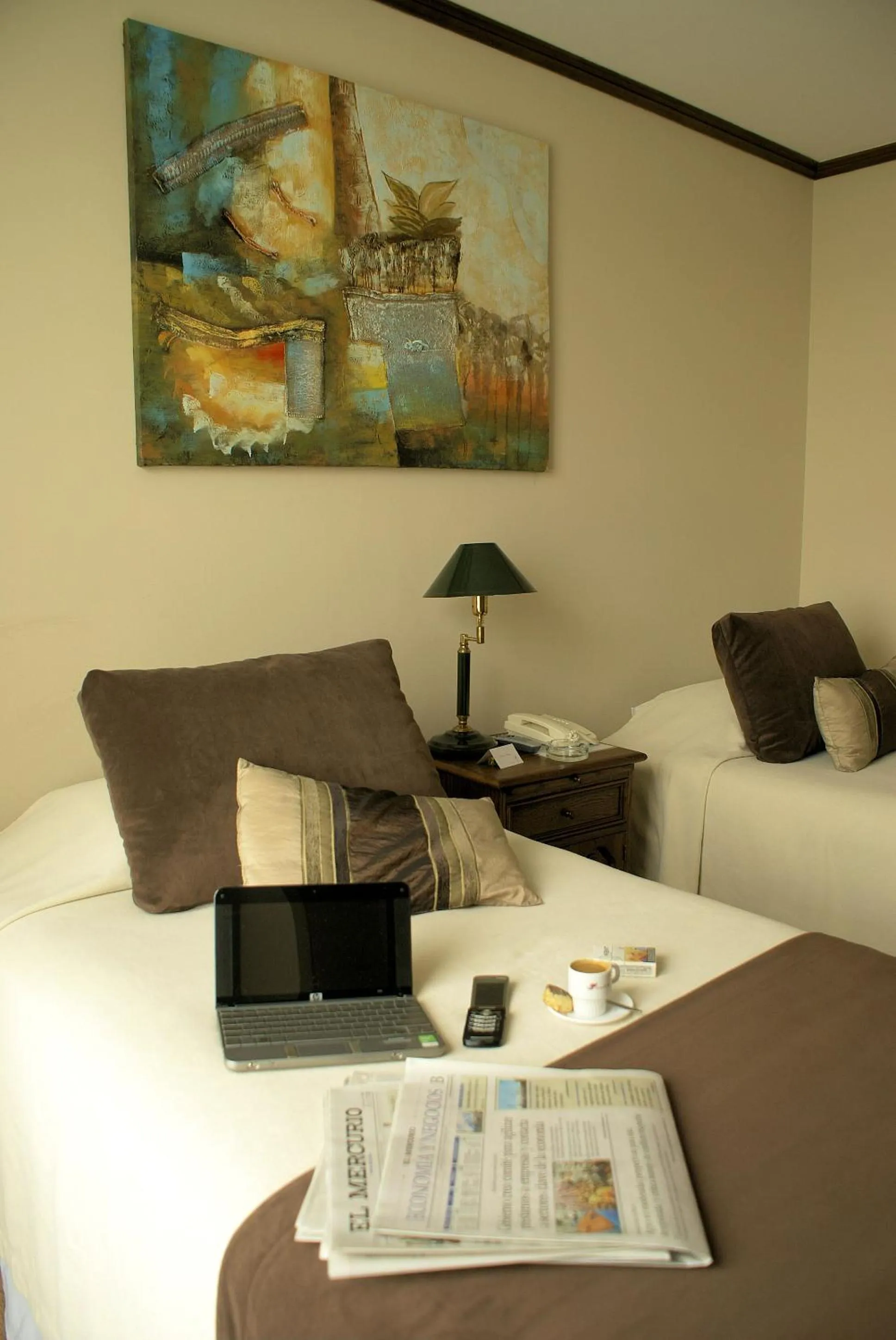 Bed in Hotel Tierra Del Fuego