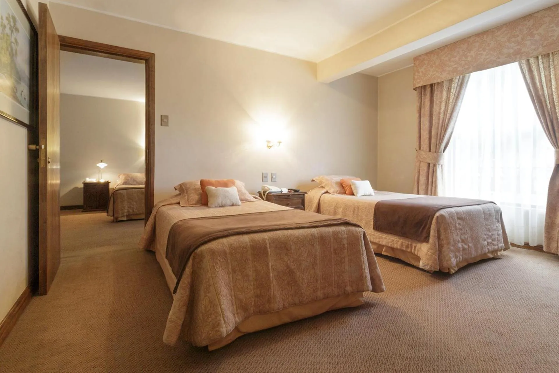 Bed in Hotel Tierra Del Fuego